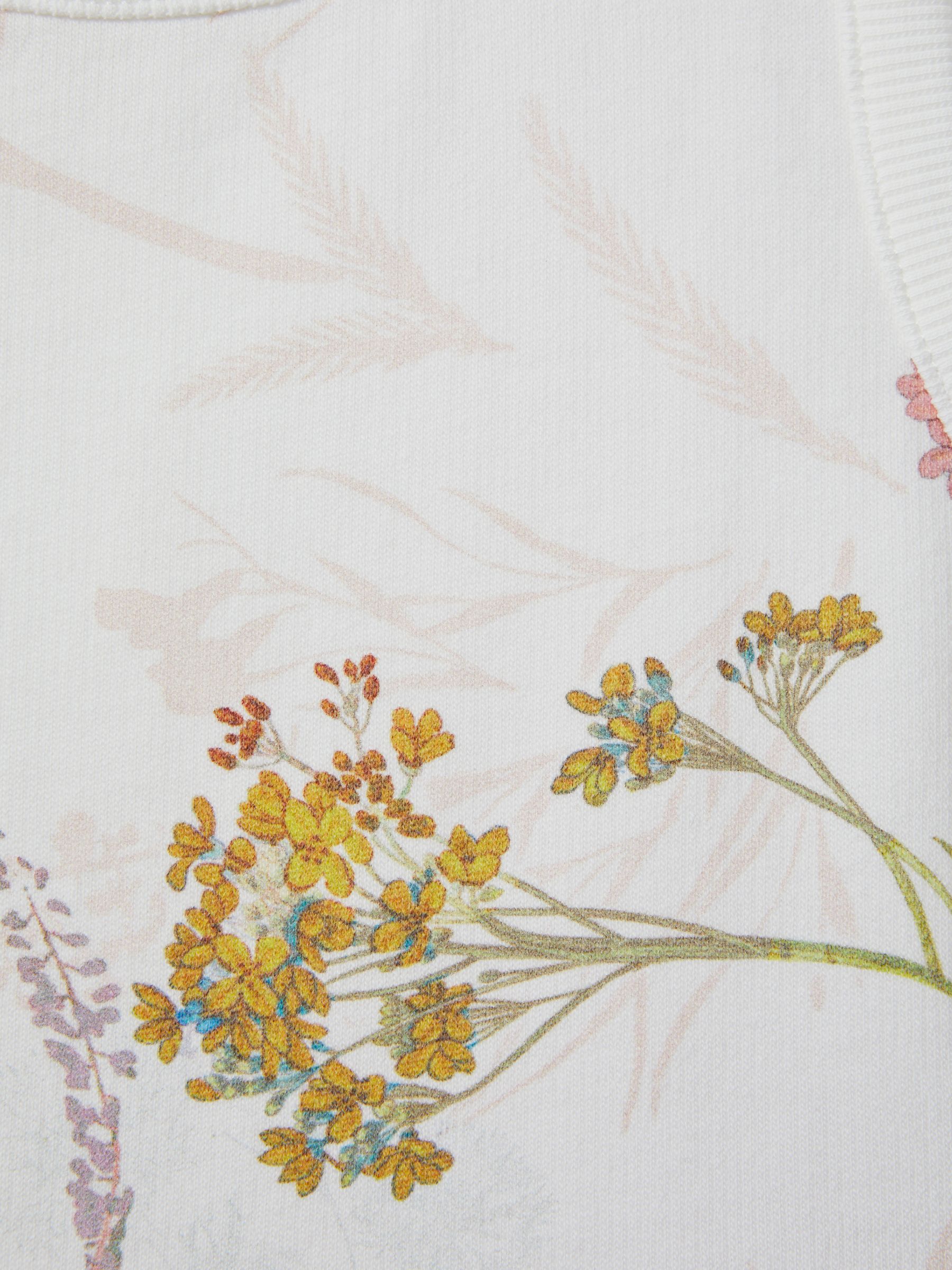 9-13 yrs Cotton Vest and Joggers Set in Pale Pink - Image 4 of 4