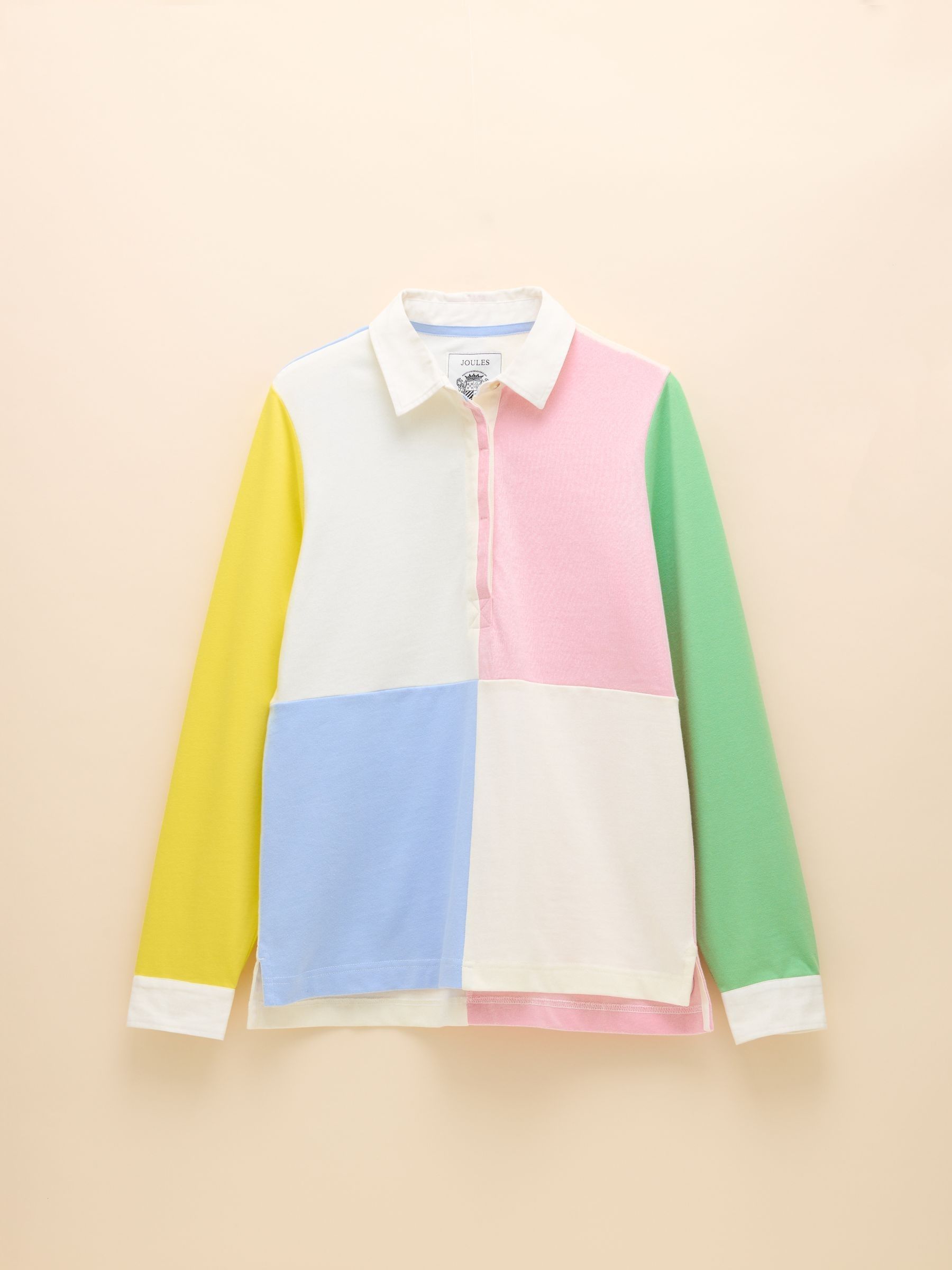 Falmouth Multi Hotch Potch Collared Rugby Shirt - Image 8 of 8