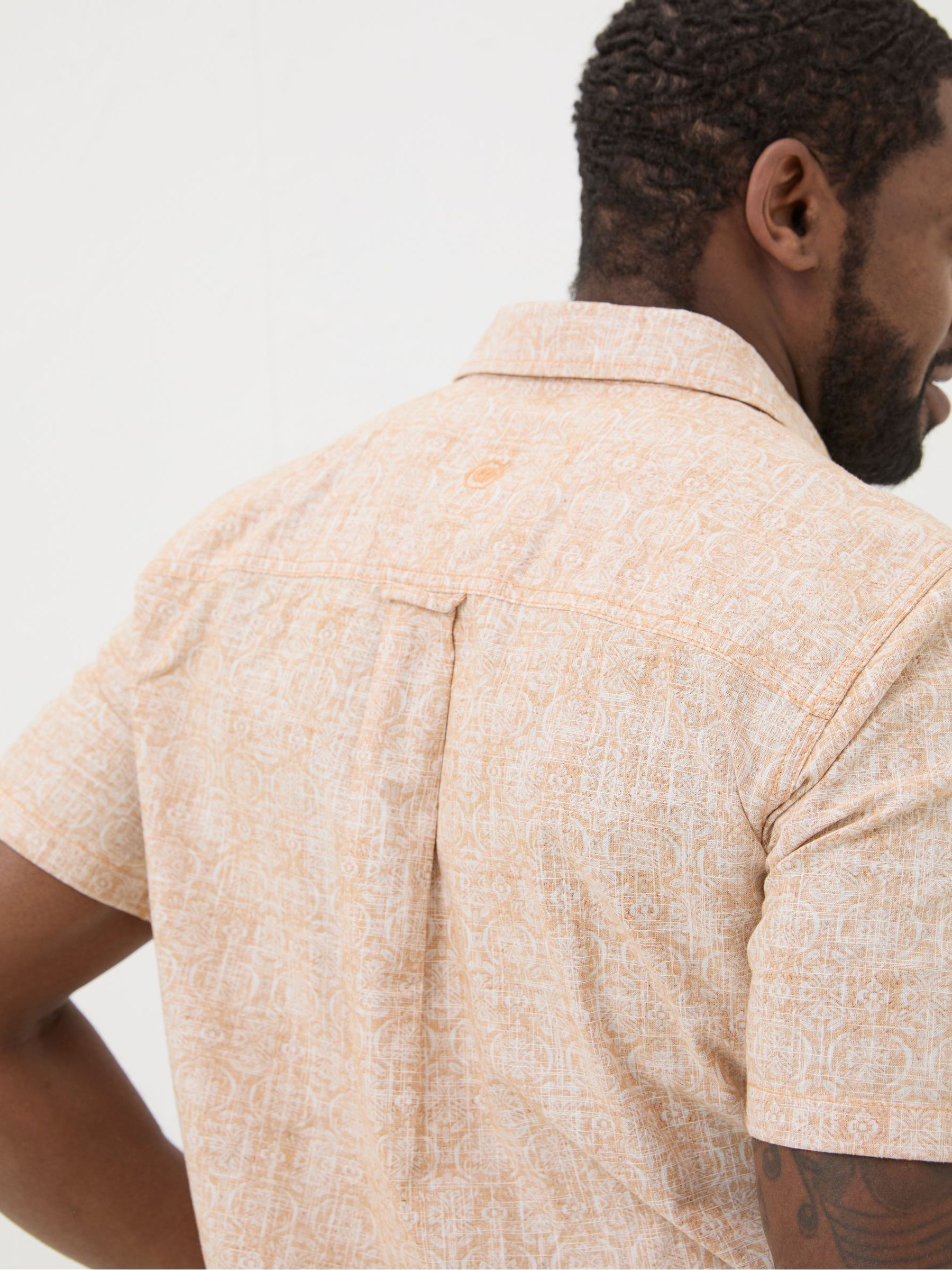 Beckley Pink Tile Print Shirt - Image 2 of 5