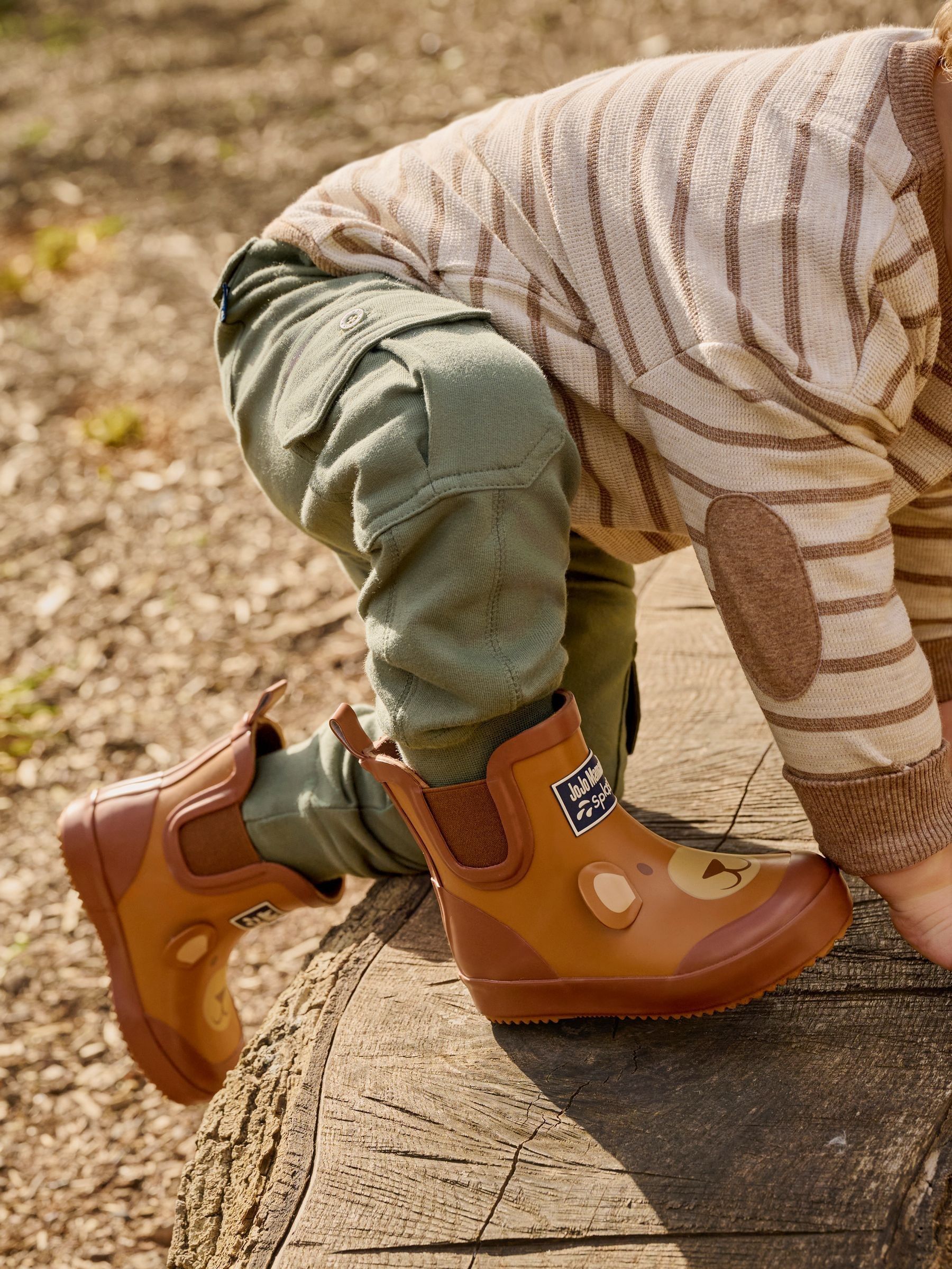 Brown Bear Character Ankle Wellies - Image 6 of 8
