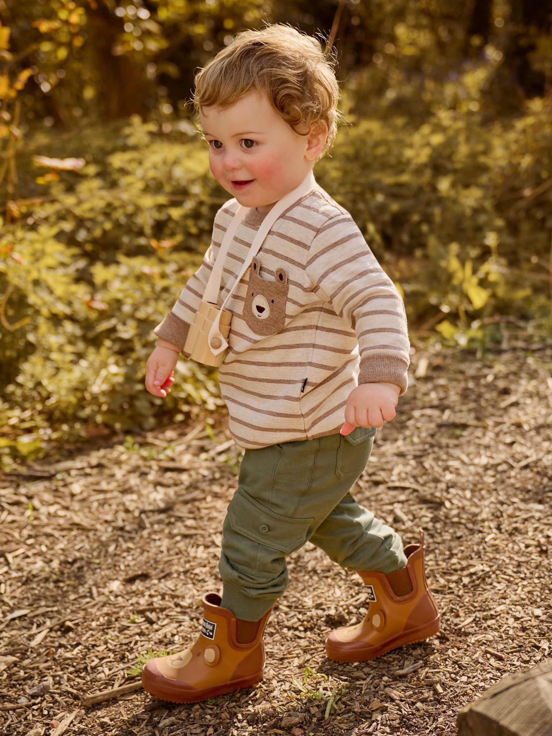 Brown Bear Character Ankle Wellies - Image 7 of 8