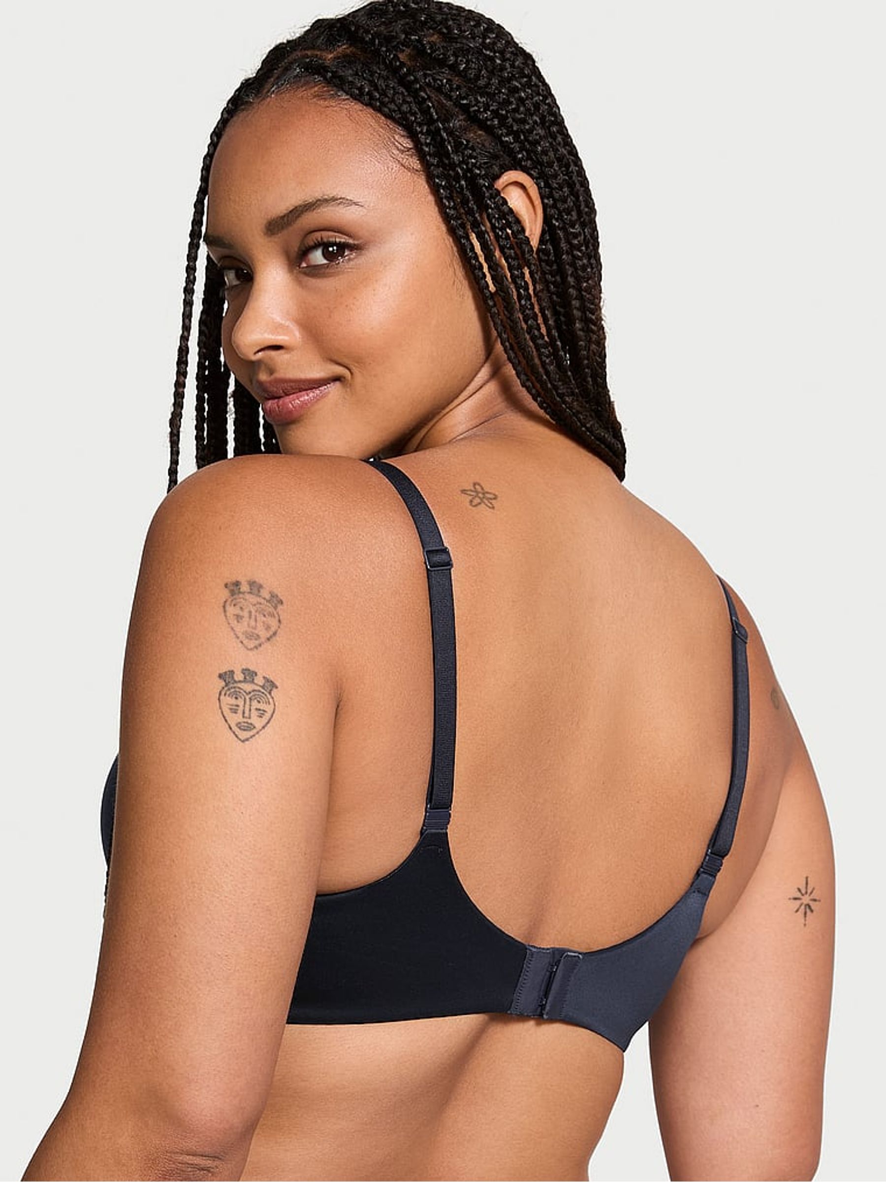 Noir Navy Blue Full Cup Bra - Image 2 of 3