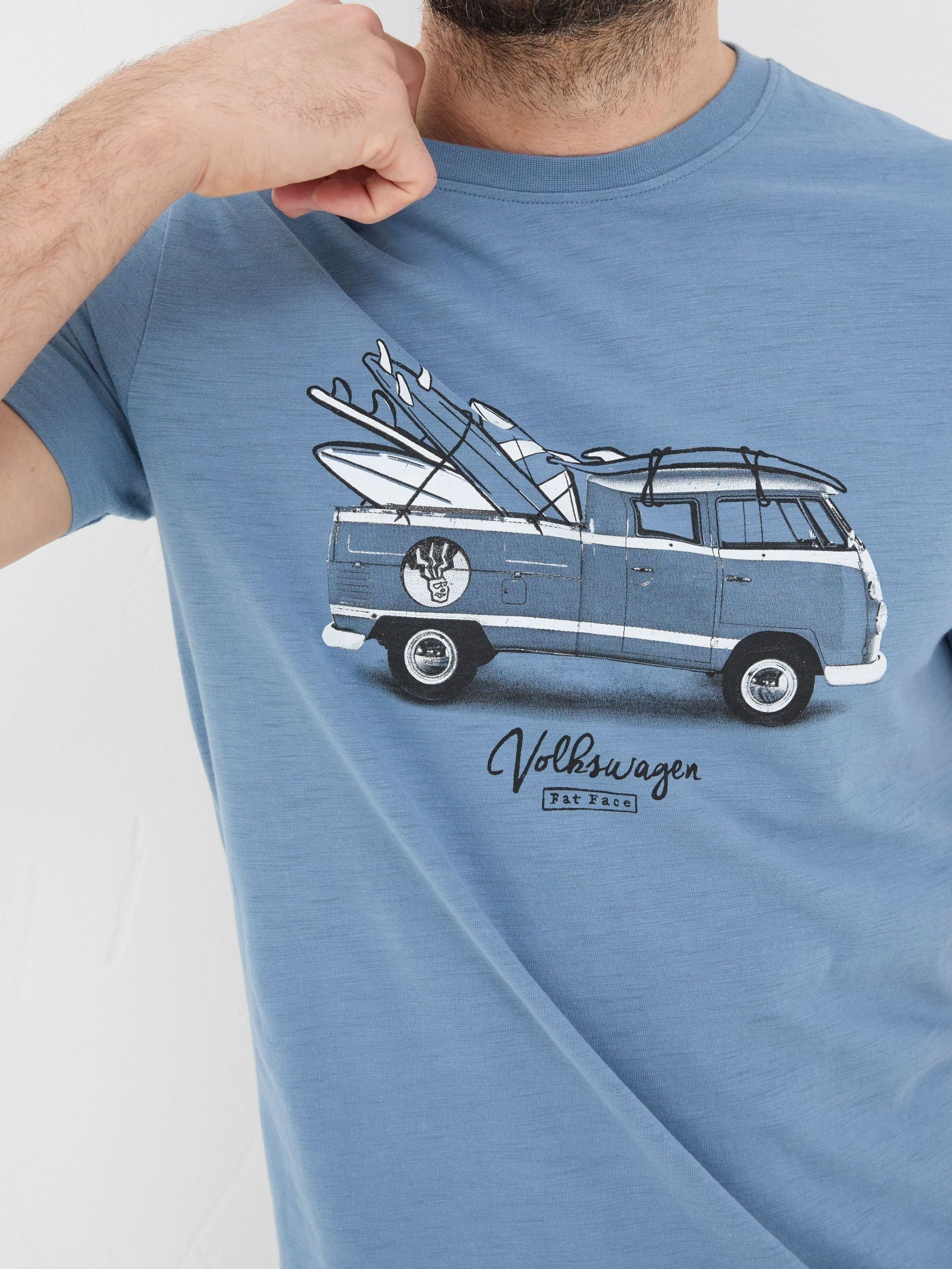 Blue VW Photo T-Shirt - Image 4 of 6