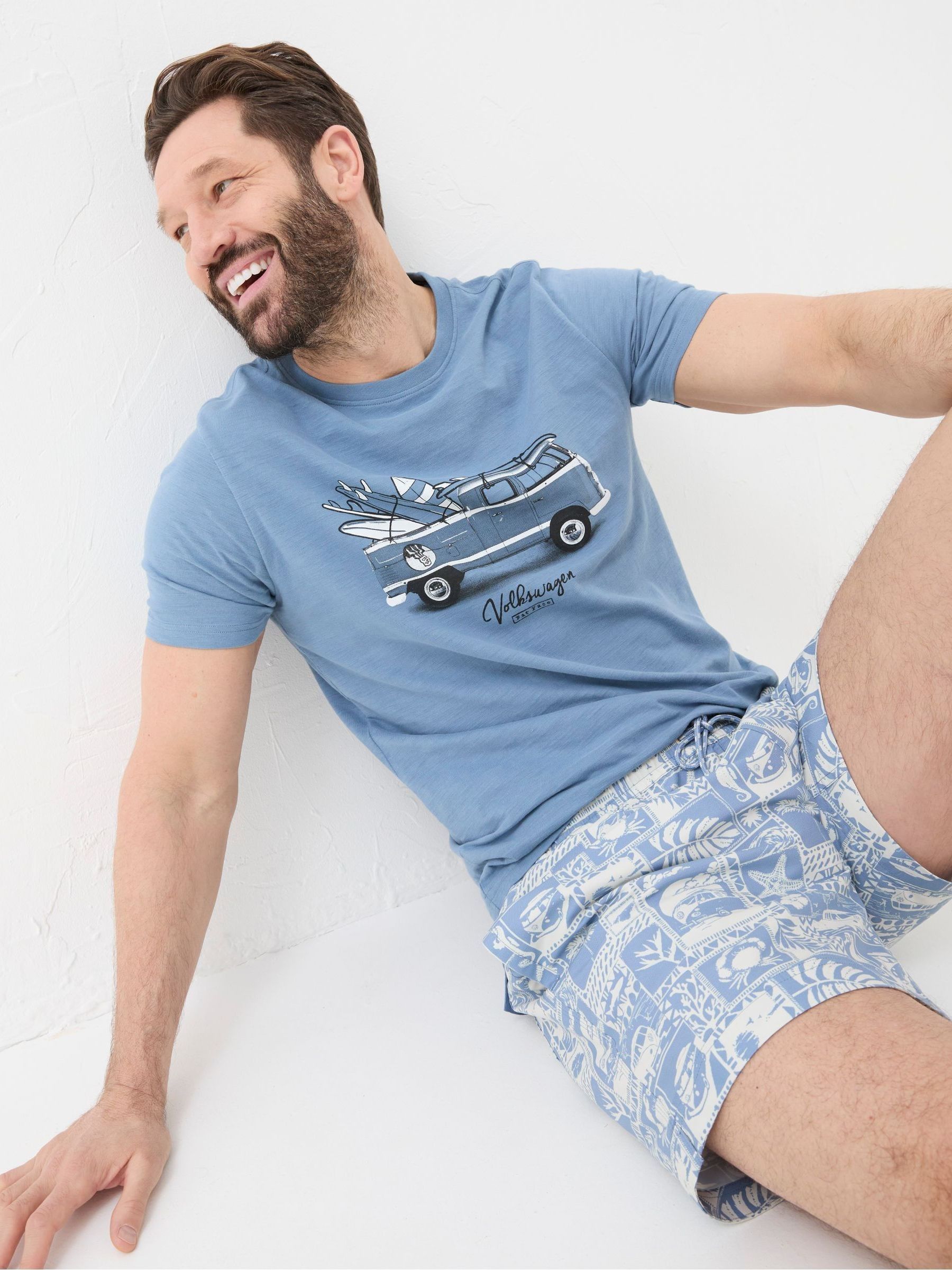 Blue VW Photo T-Shirt - Image 5 of 6