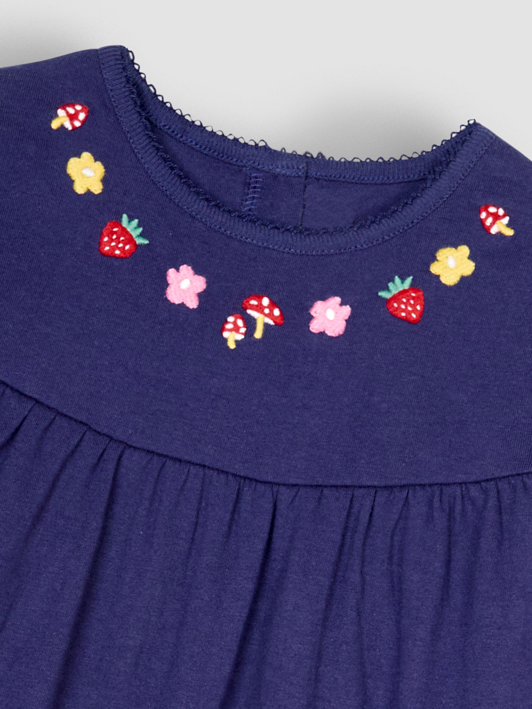 Navy Blue Unicorn Appliqué Pretty Tunic - Image 3 of 4
