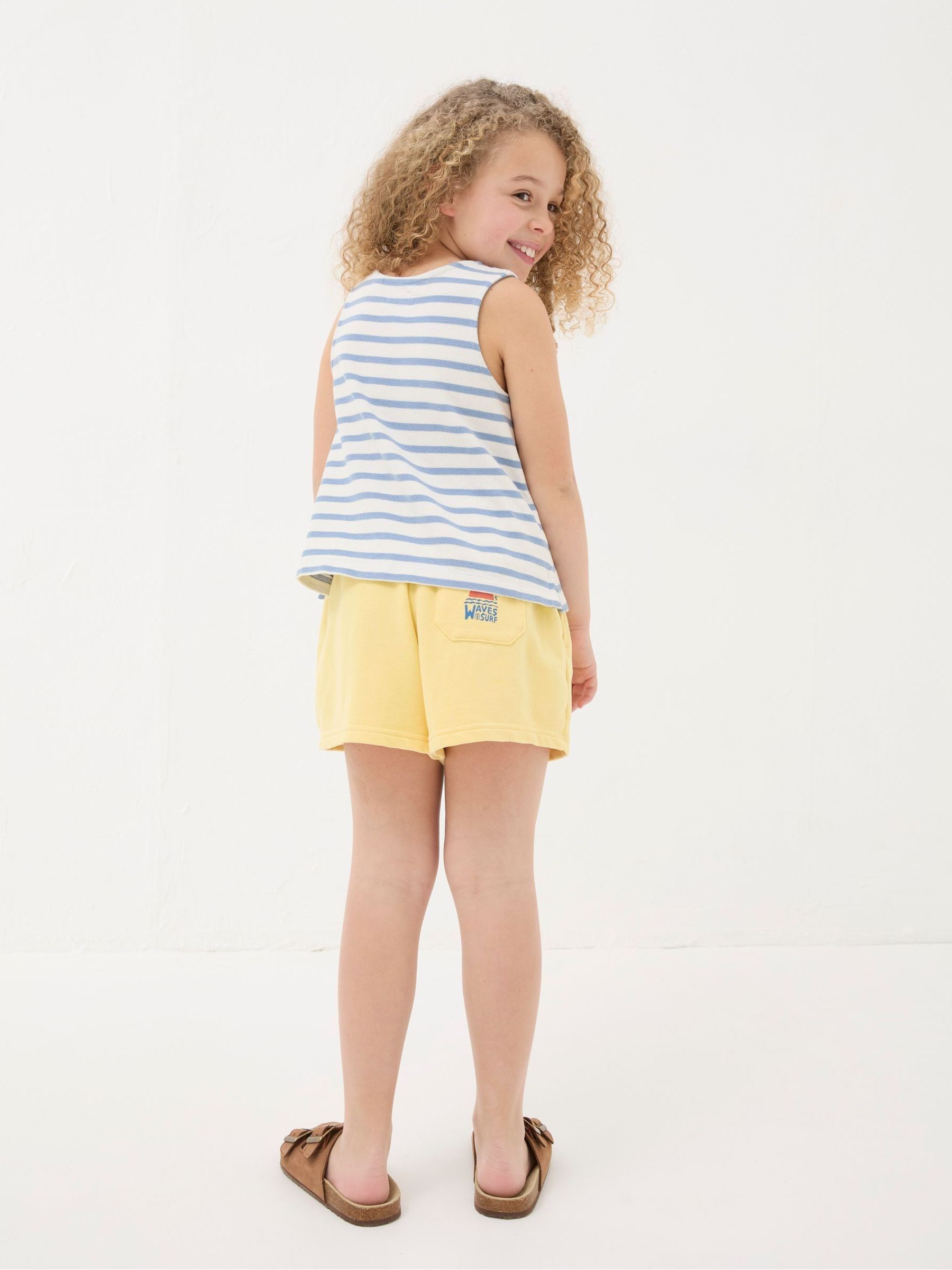 White Stripe Vest Top - Image 2 of 5
