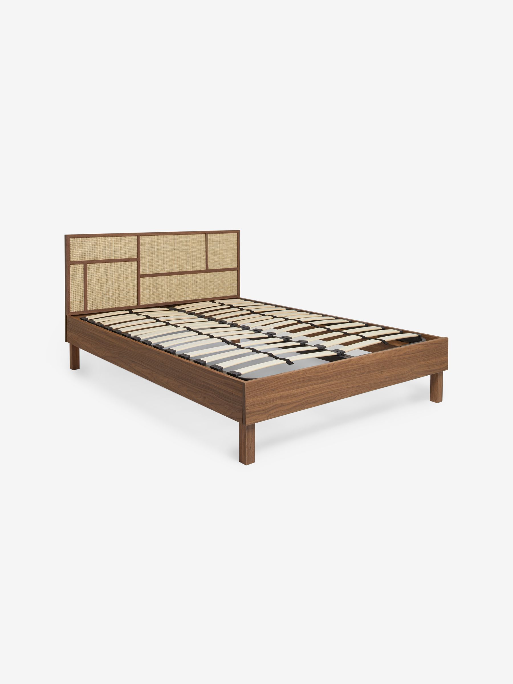 Pavia Rattan Accent Bed in Dark Oak Effect - Image 4 of 5