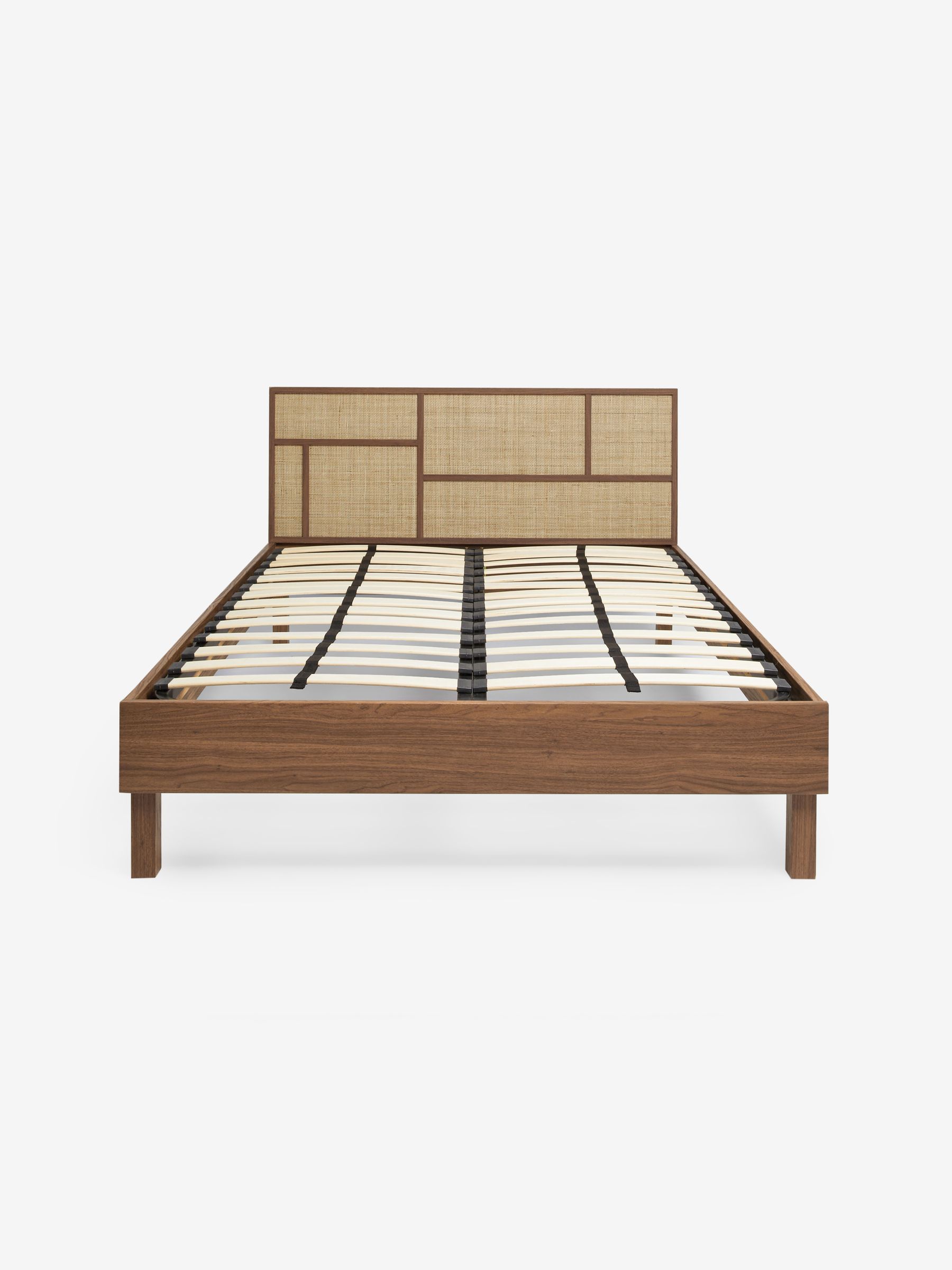 Pavia Rattan Accent Bed in Dark Oak Effect - Image 5 of 5