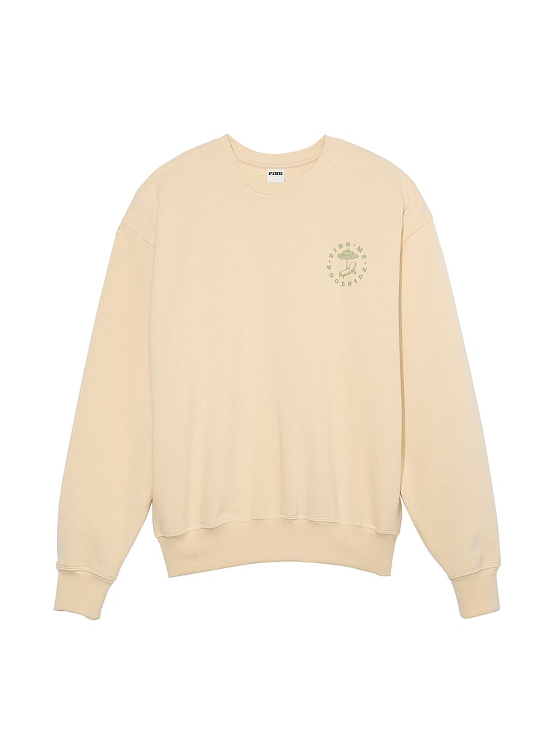 Canvas Beverly Hills Cream Fleece Sweatshirt - Image 3 of 3