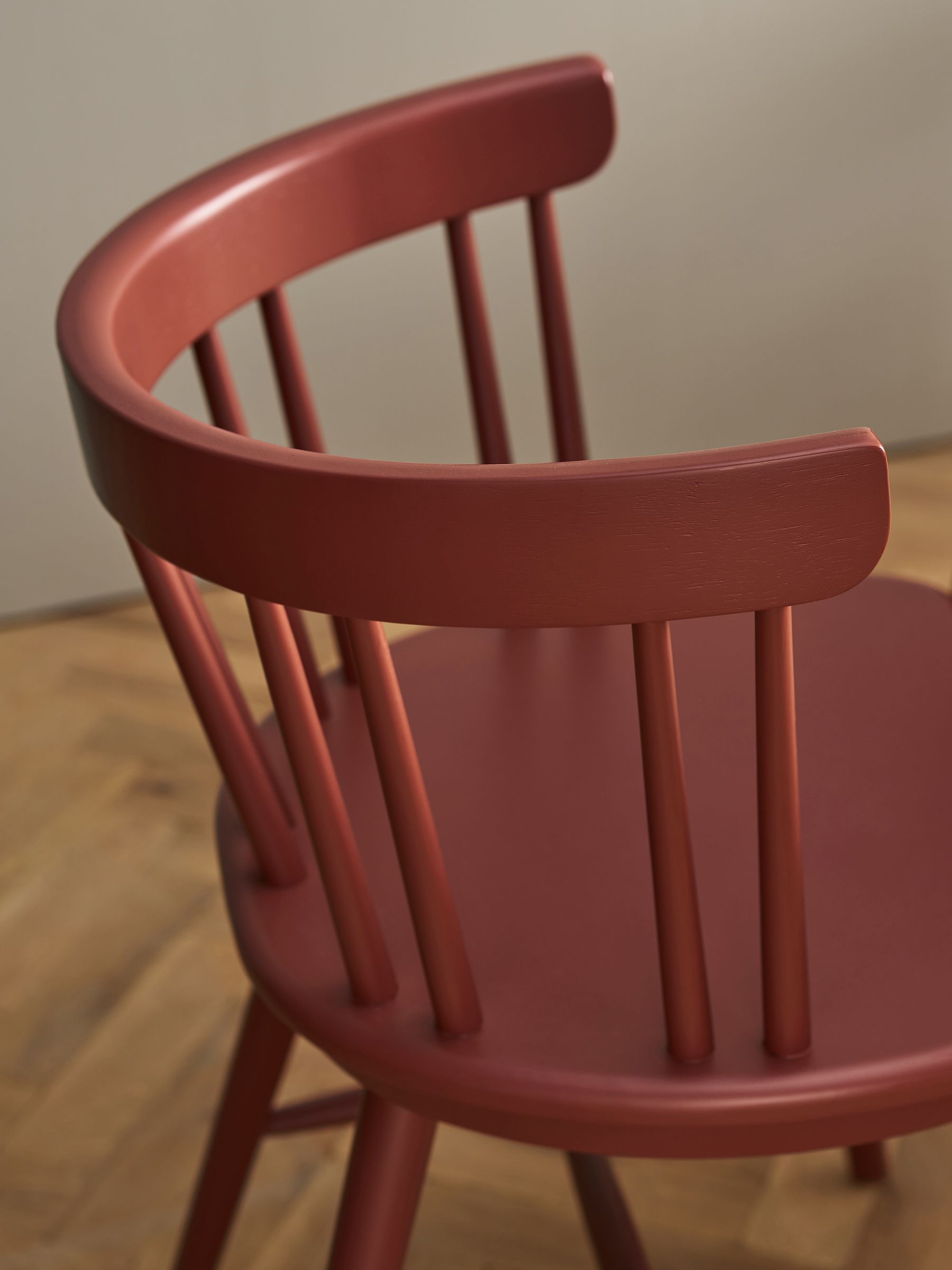 Set of 2 Deauville Dining Chairs in Terracotta - Image 2 of 3