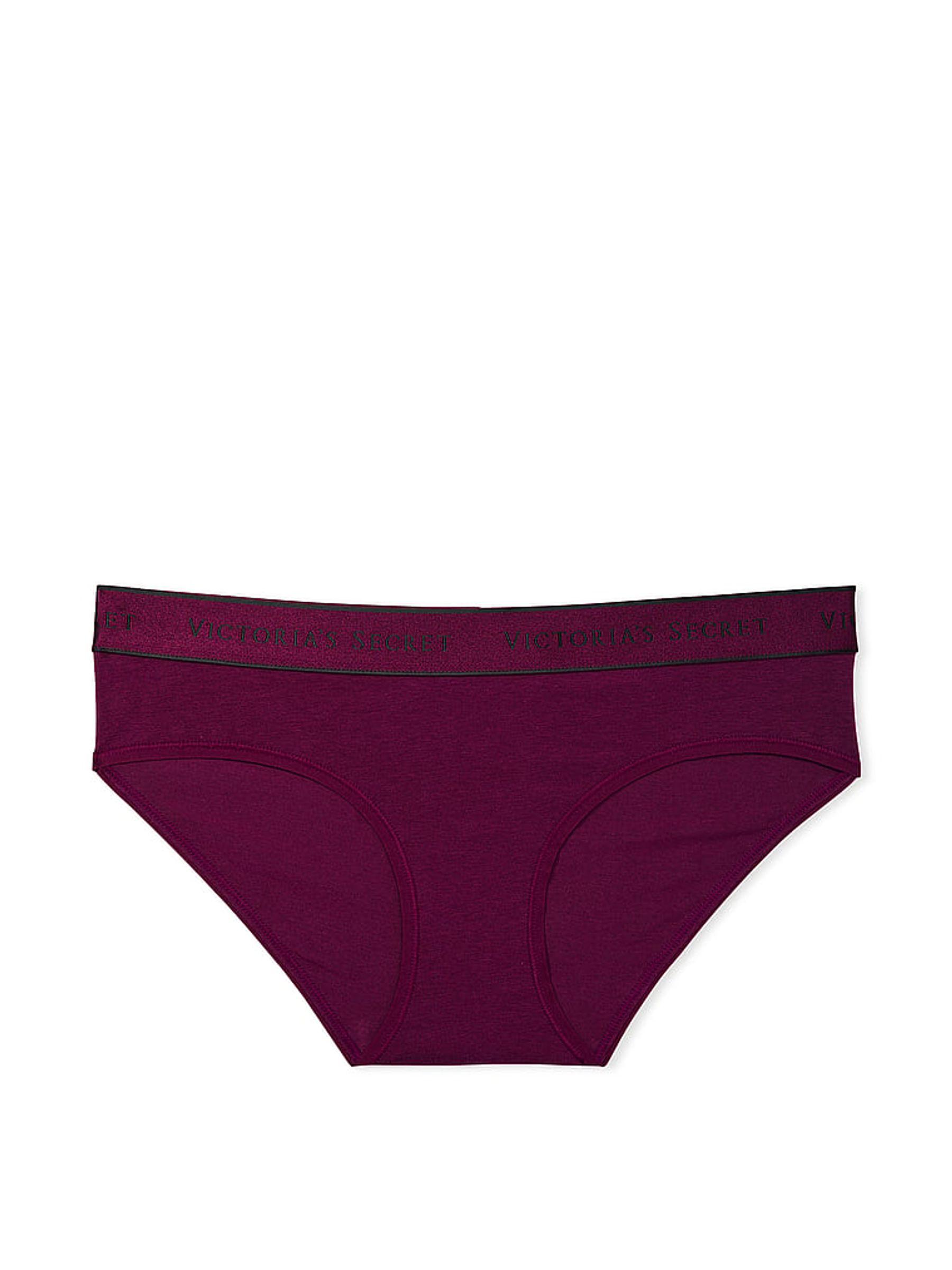 Plum Rouge Red Hipster Knickers - Image 3 of 3