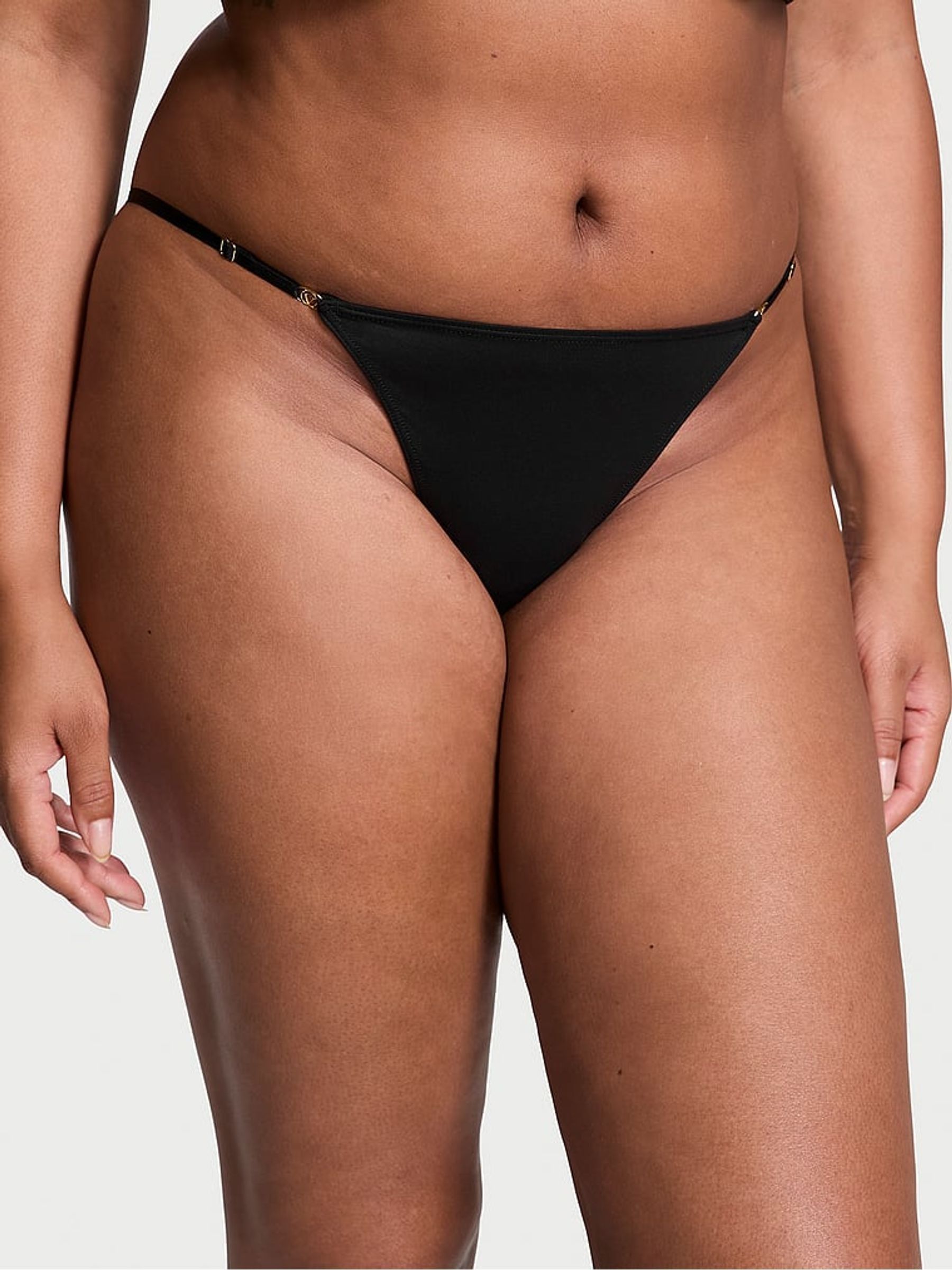 Black Bikini Knickers - Image 1 of 3