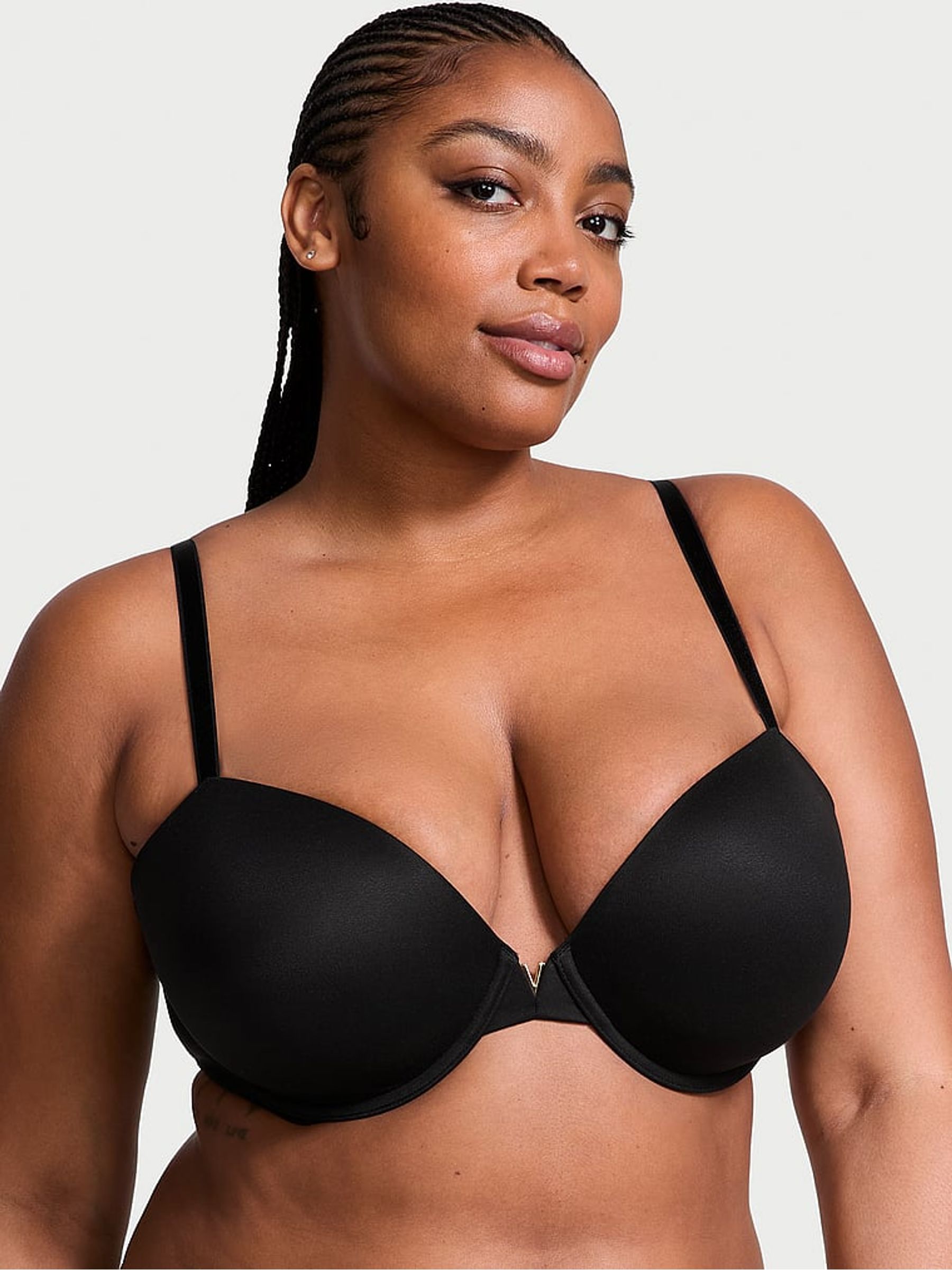 Black Lightly Lined Demi Bra - Image 1 of 5