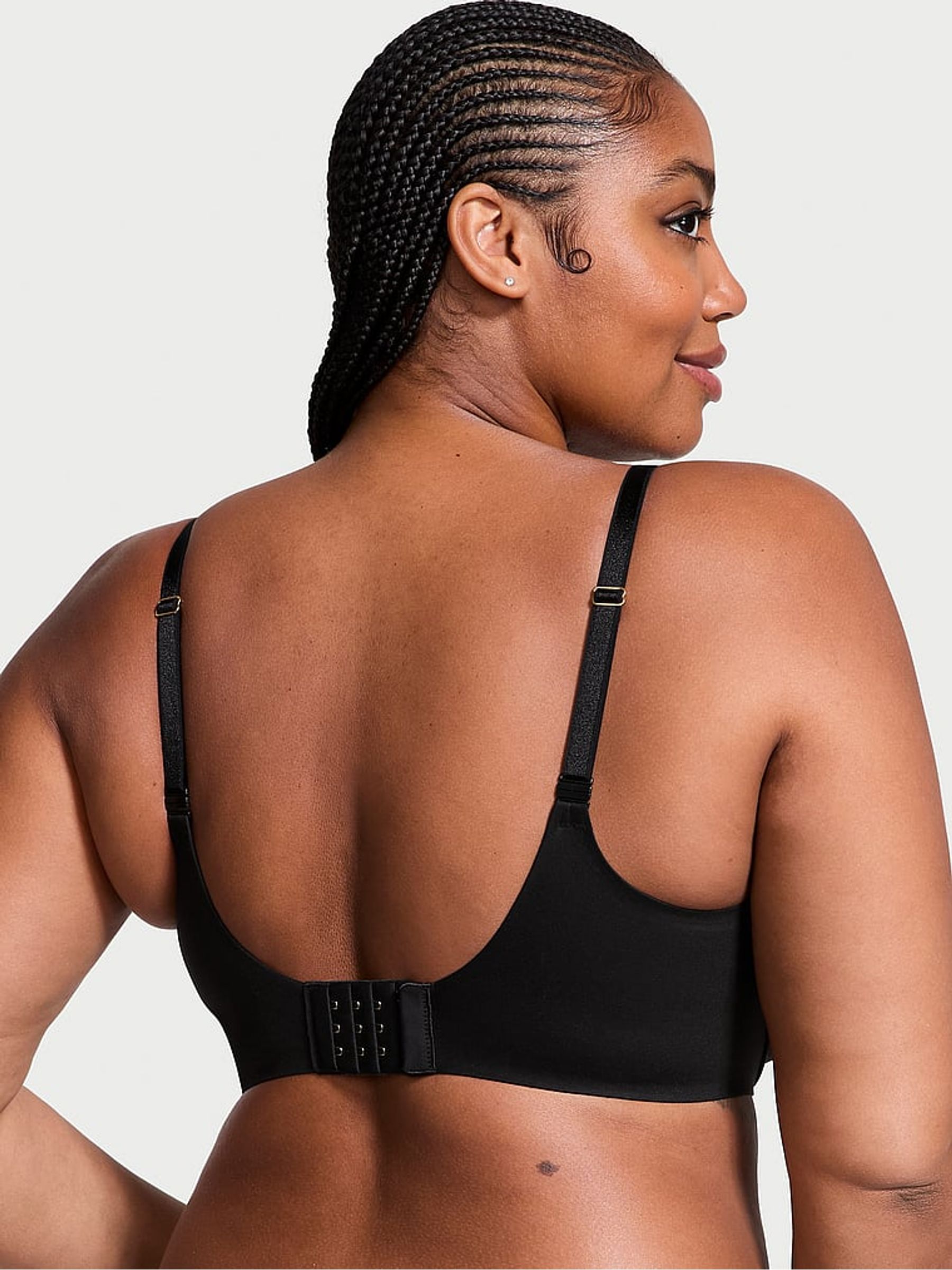 Black Lightly Lined Demi Bra - Image 2 of 5