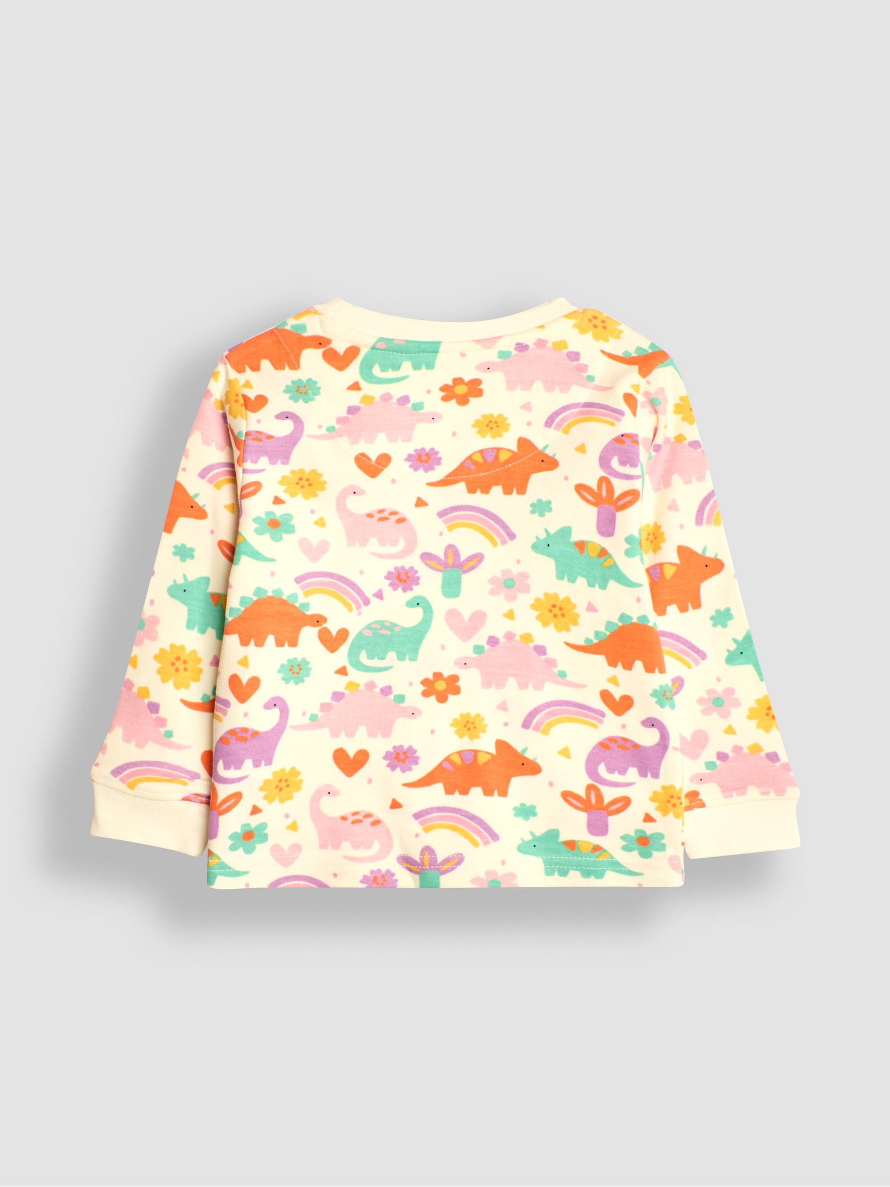 Lilac Dino Pyjamas 2 Pack - Image 3 of 9
