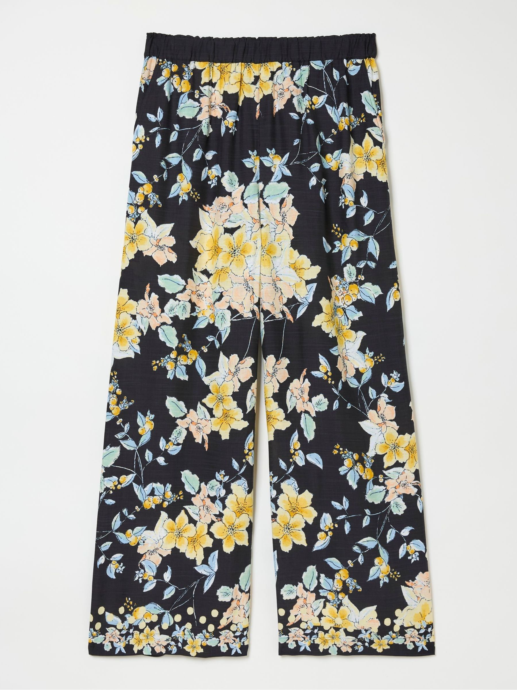 Jenna Black Citrus Floral Trousers - Image 6 of 6