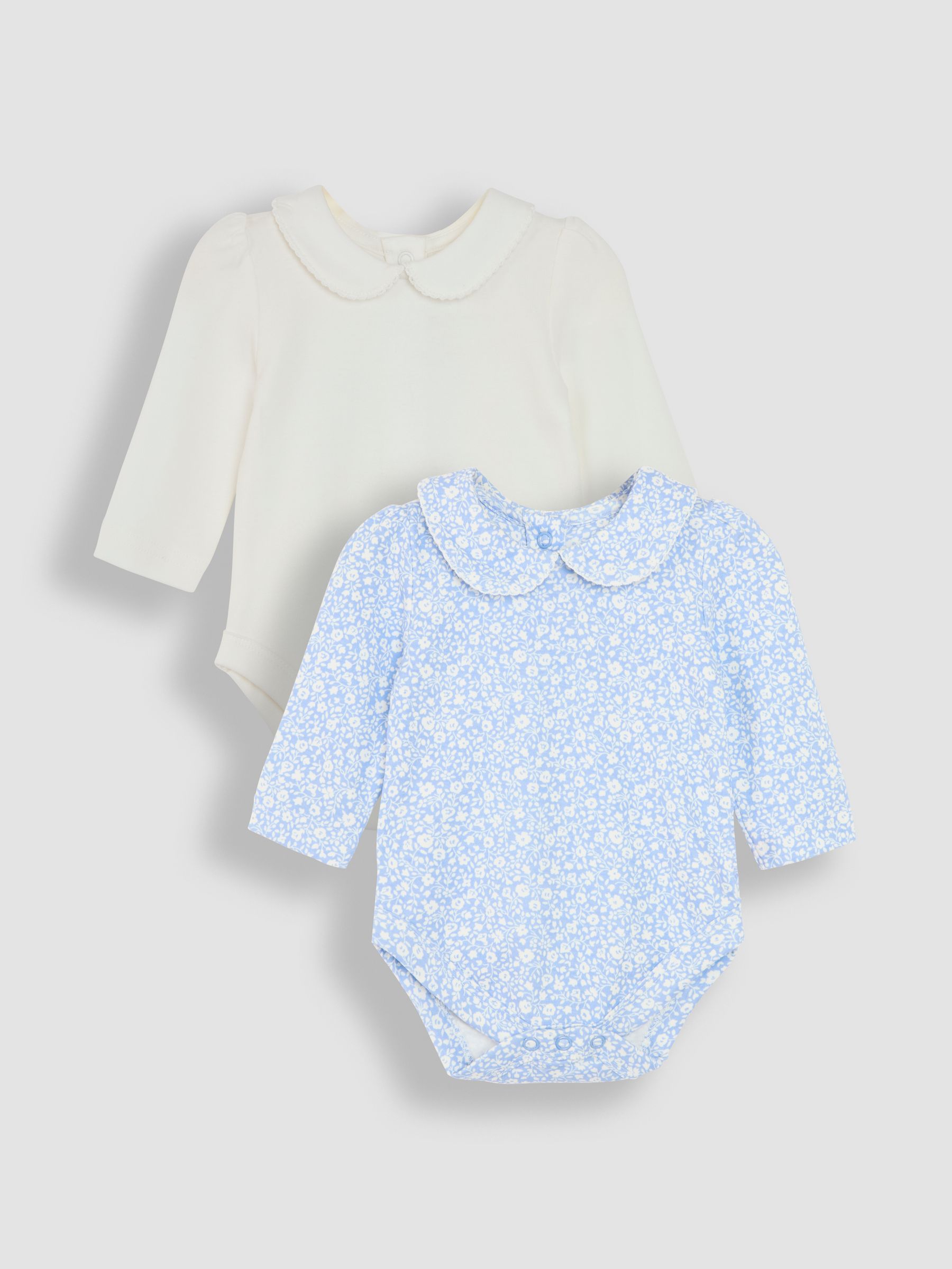 Cream 2-Pack Bodysuits - Image 1 of 5