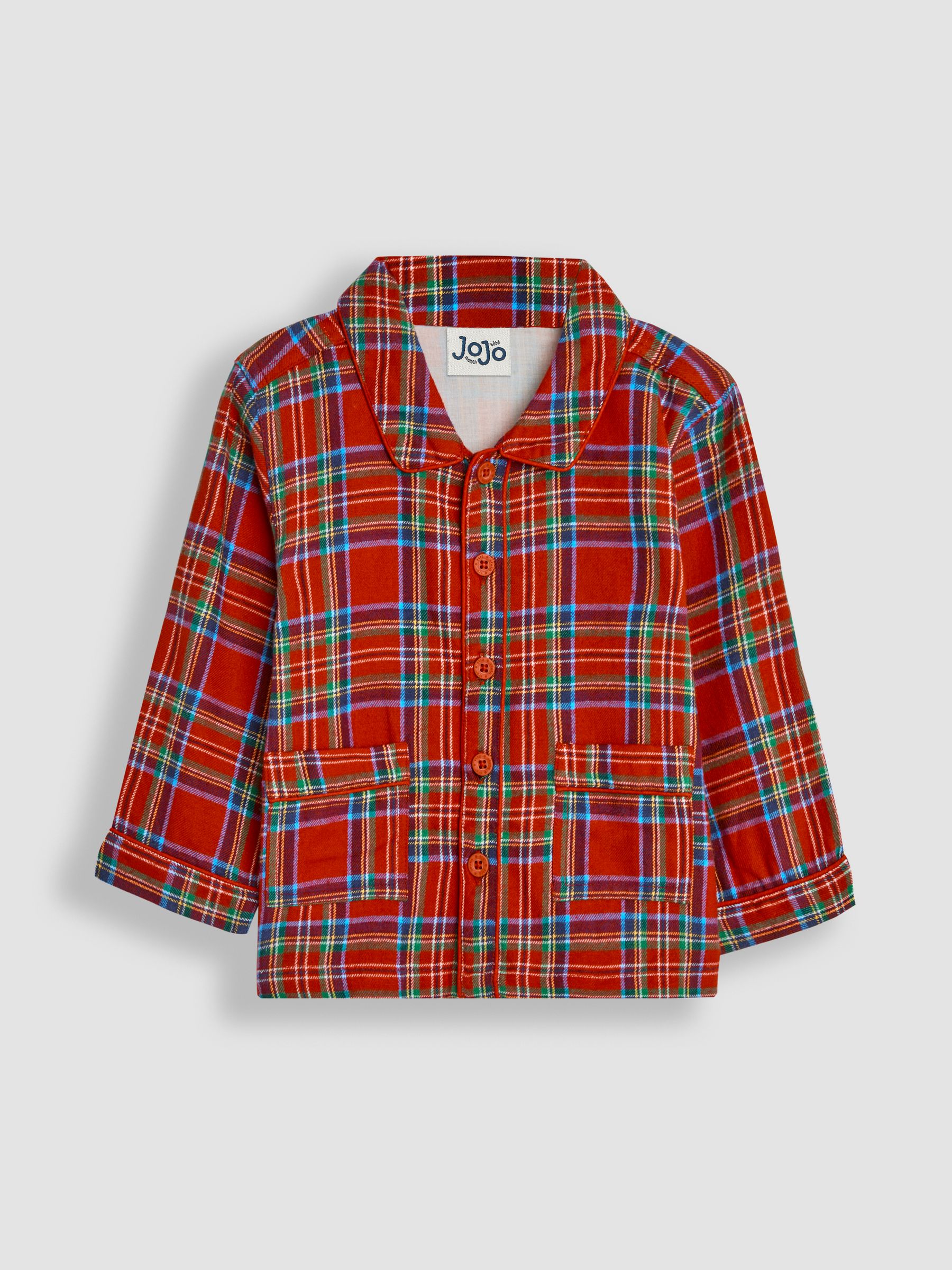 Red Check Woven Pyjamas - Image 2 of 5