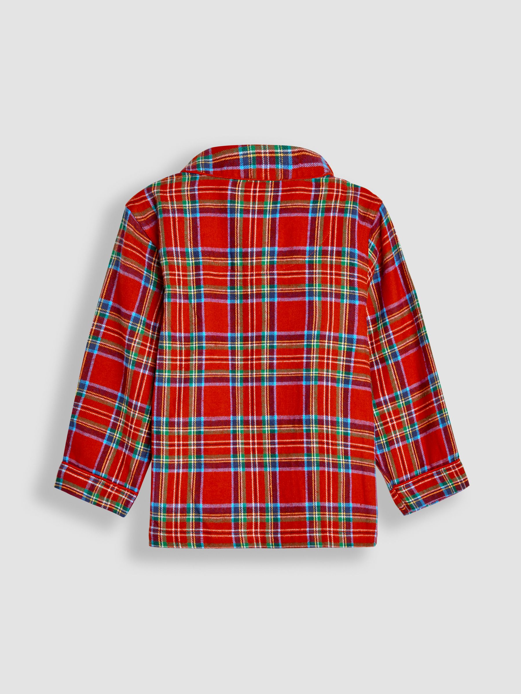 Red Check Woven Pyjamas - Image 3 of 5