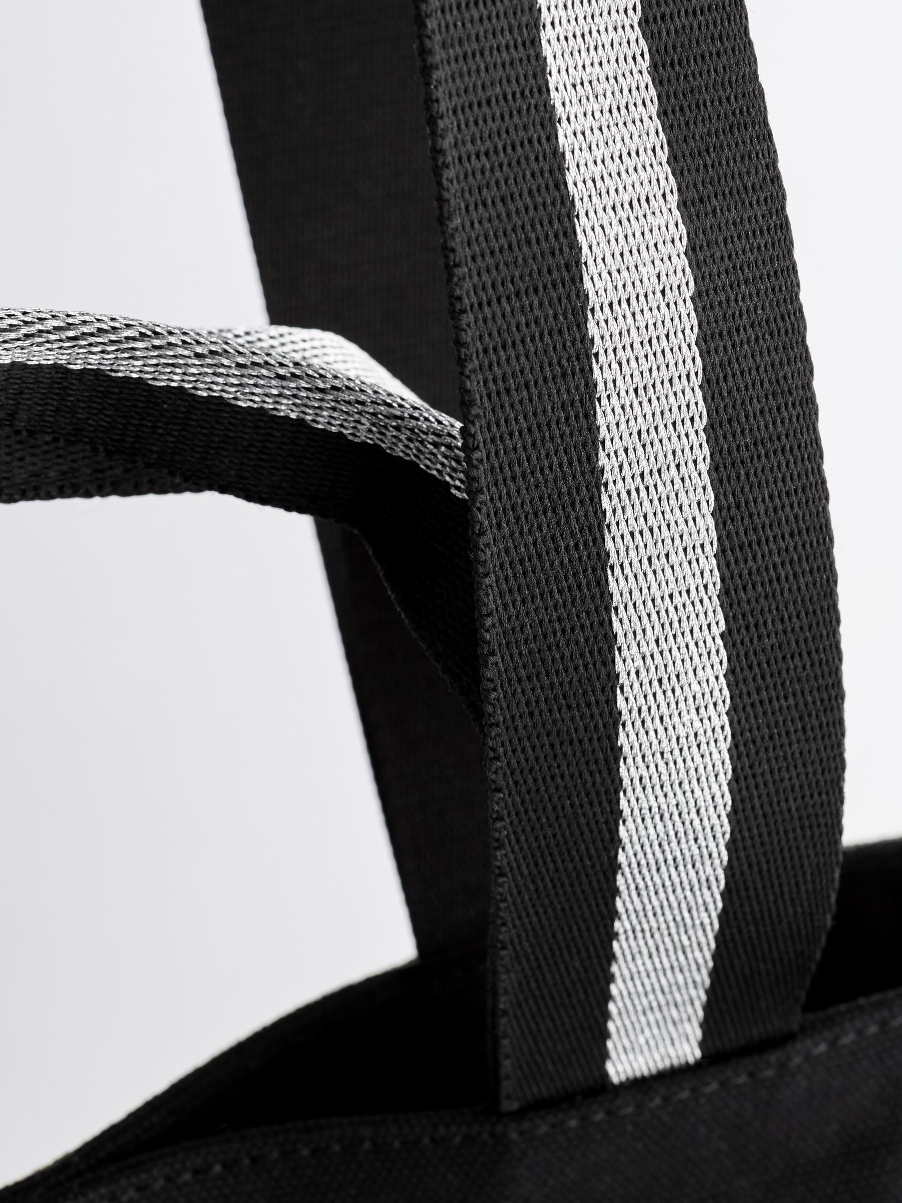 Black Logo Diamanté Tote Bag - Image 9 of 9