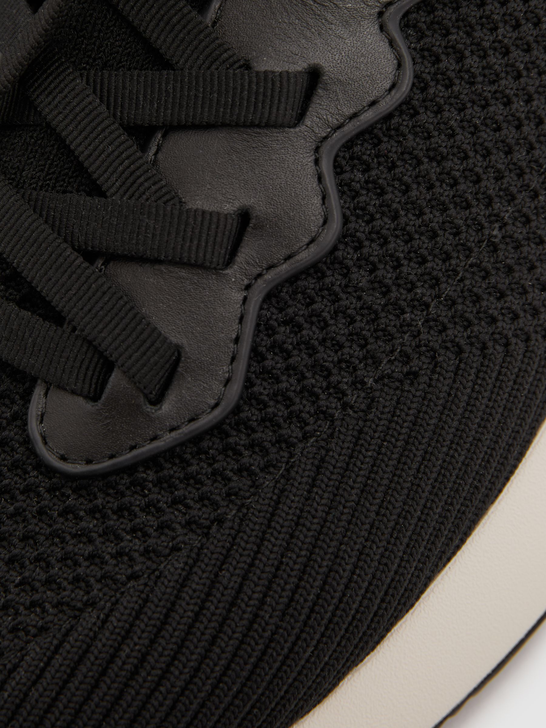 Hybrid Knit Trainers in Black - Image 5 of 5