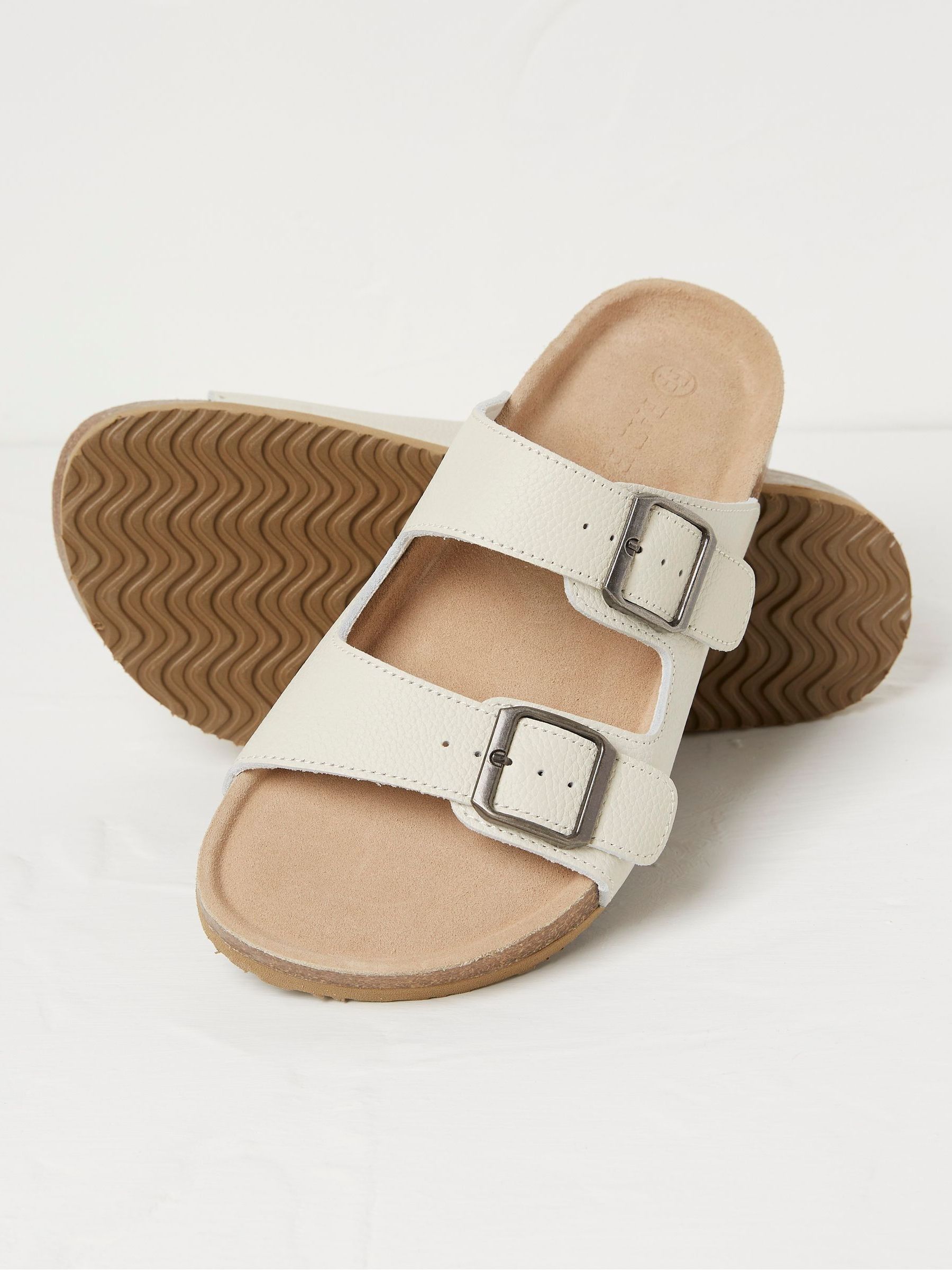 Meldon White Footbed Sandals - Image 2 of 3