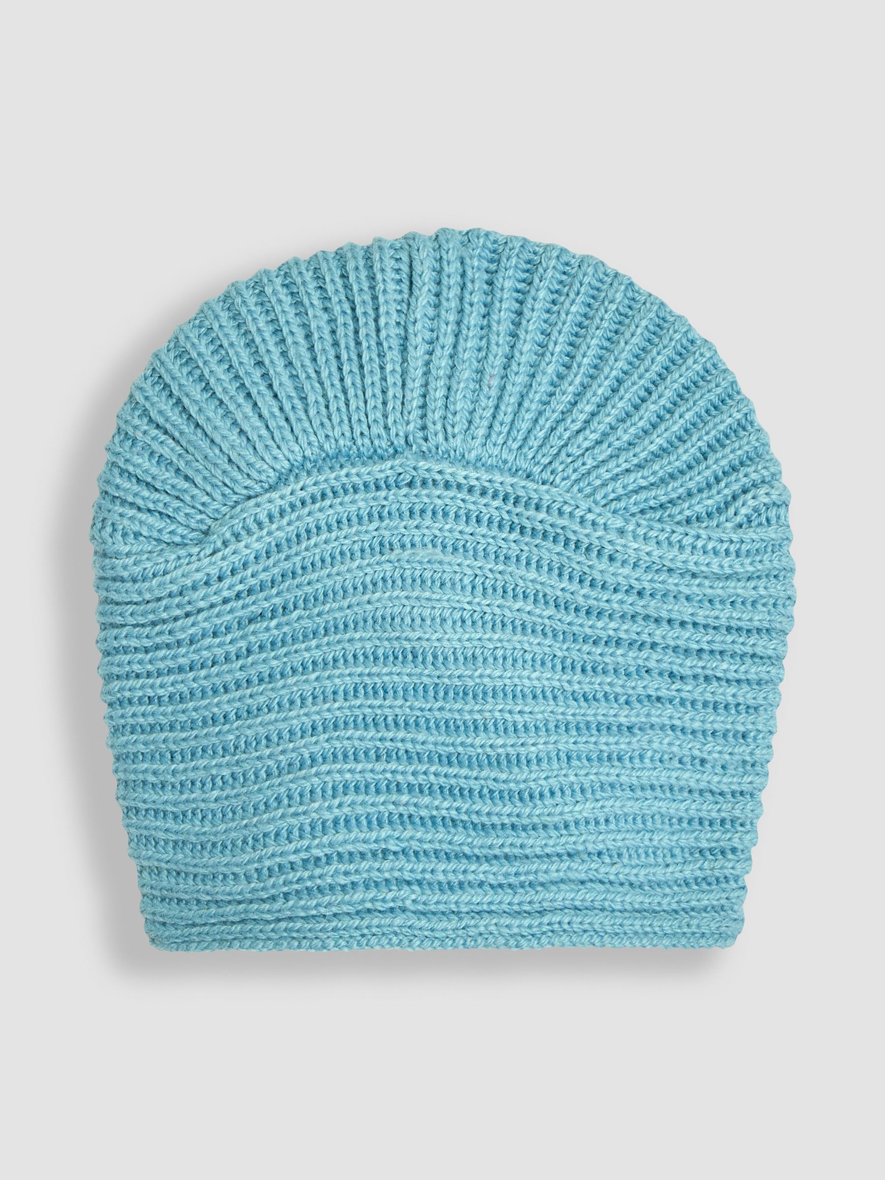 Duck Egg Knitted Turban - Image 2 of 3