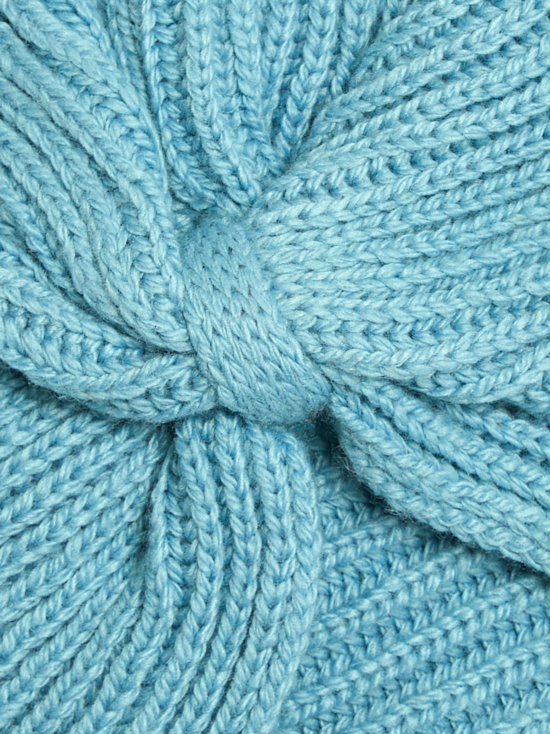 Duck Egg Knitted Turban - Image 3 of 3
