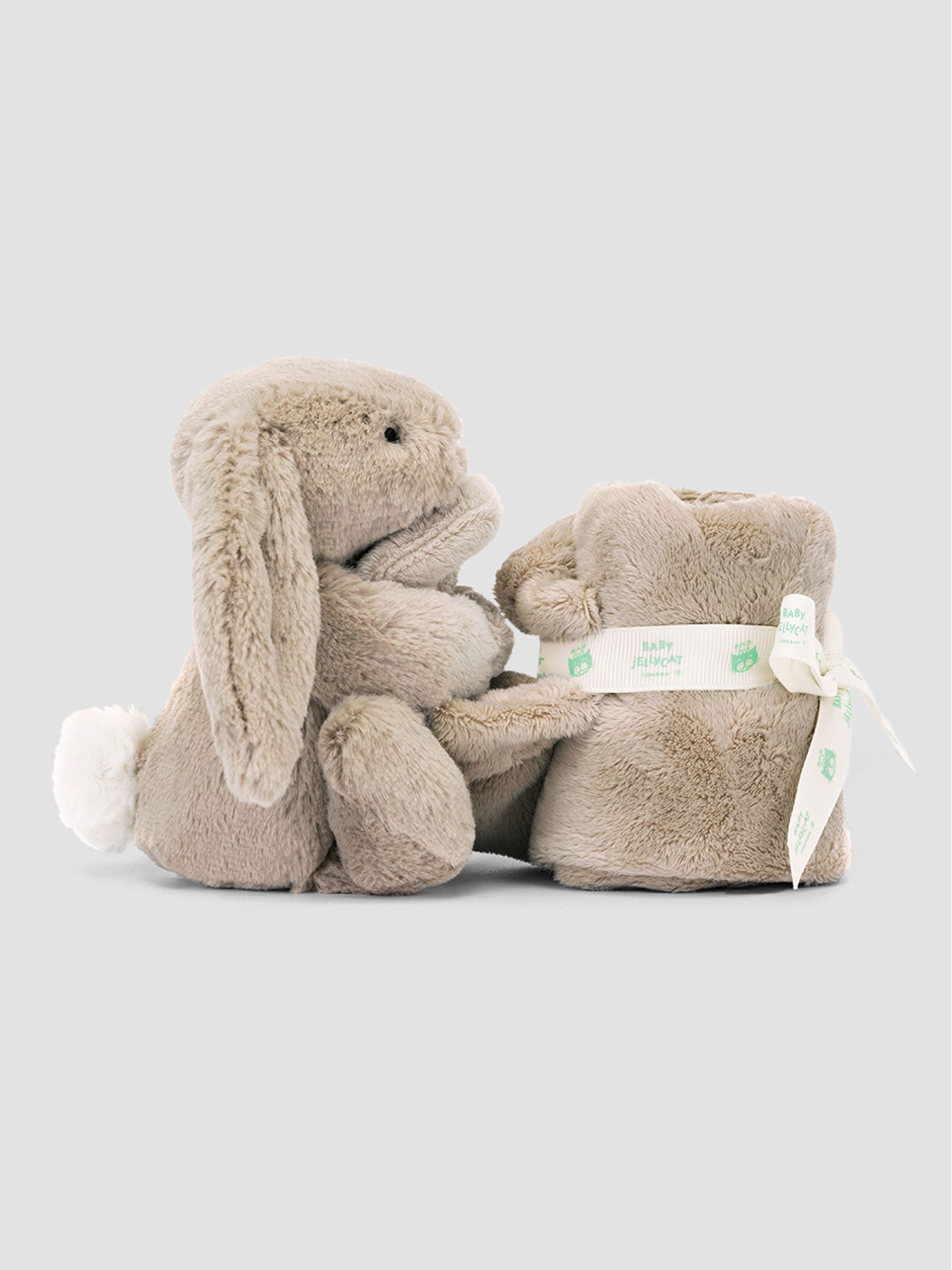 Beige Jellycat Bashful Beige Bunny Soother - Image 4 of 6