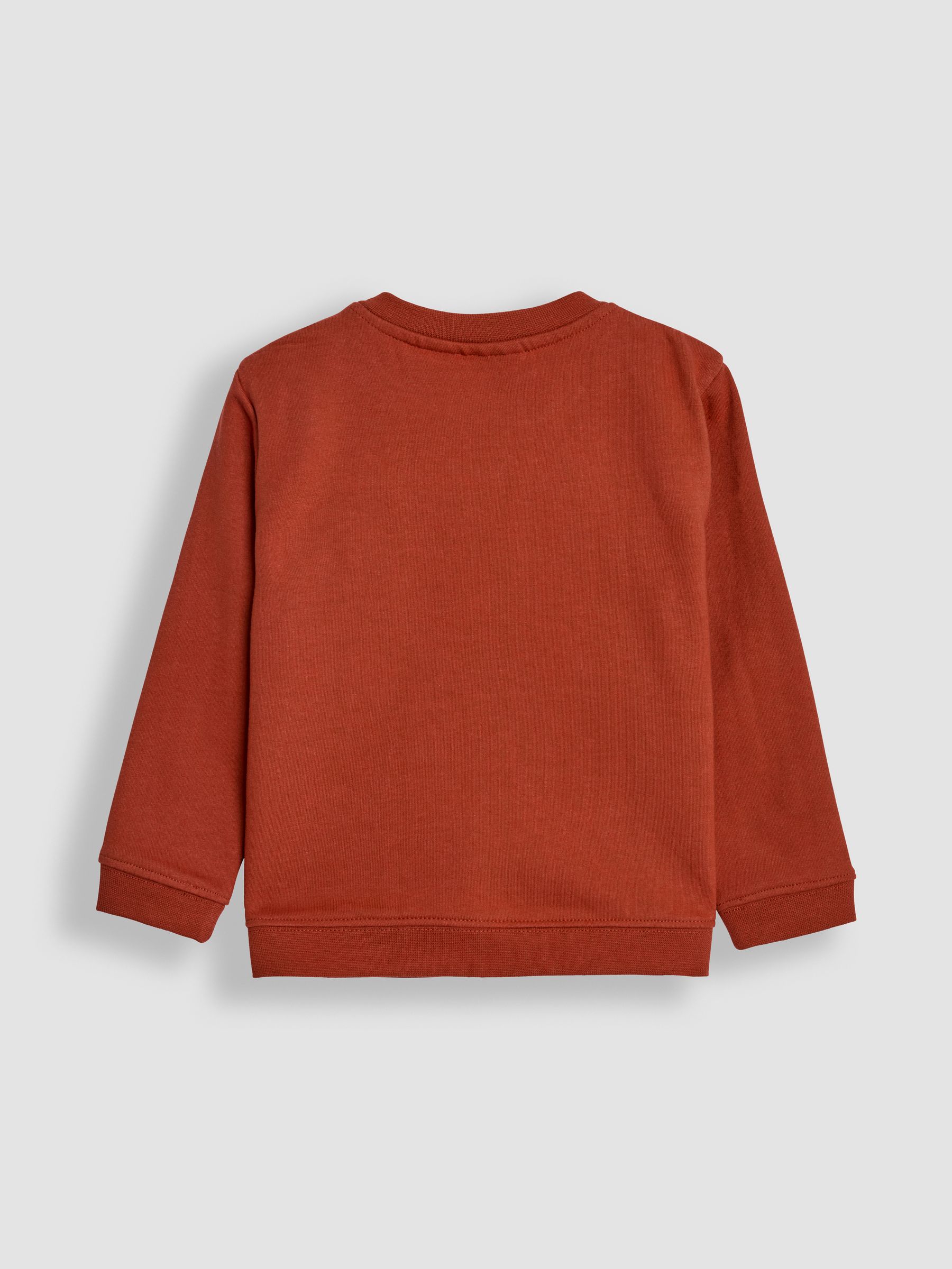 Rust Appliqué Sweatshirt - Image 2 of 3
