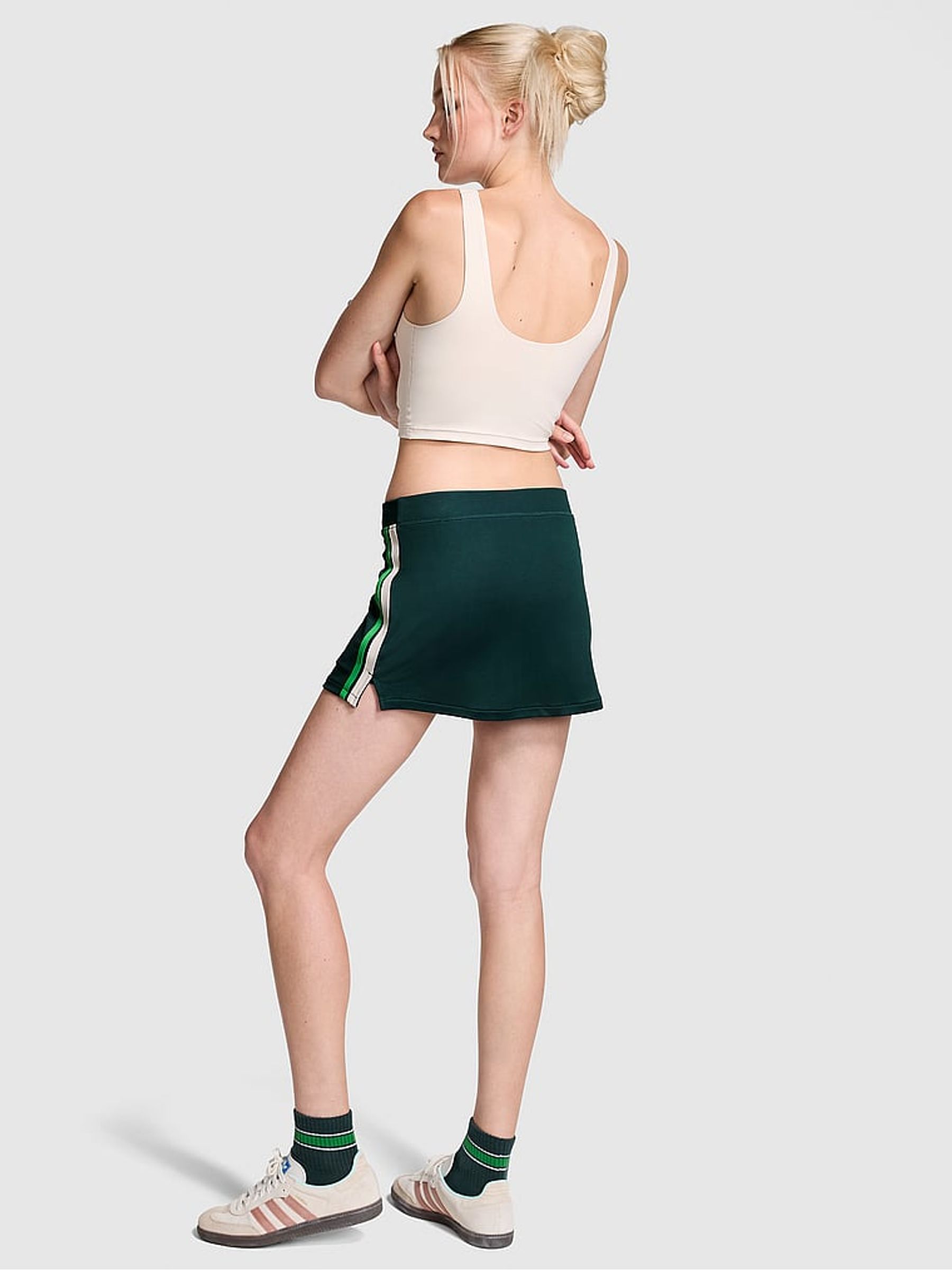 Deep Forest Green Tracksuit Skort - Image 2 of 3