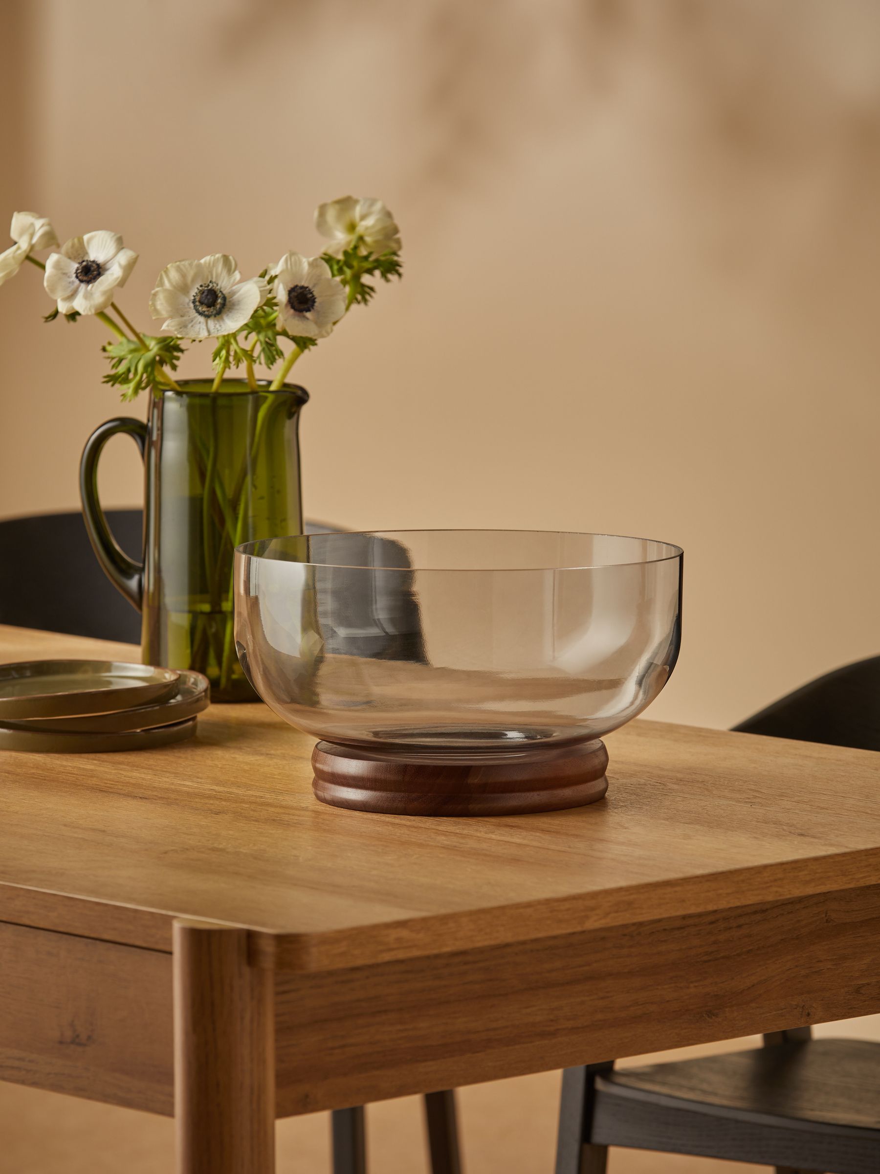 Maleah Fruit Bowl in Smoke Grey - Image 1 of 6