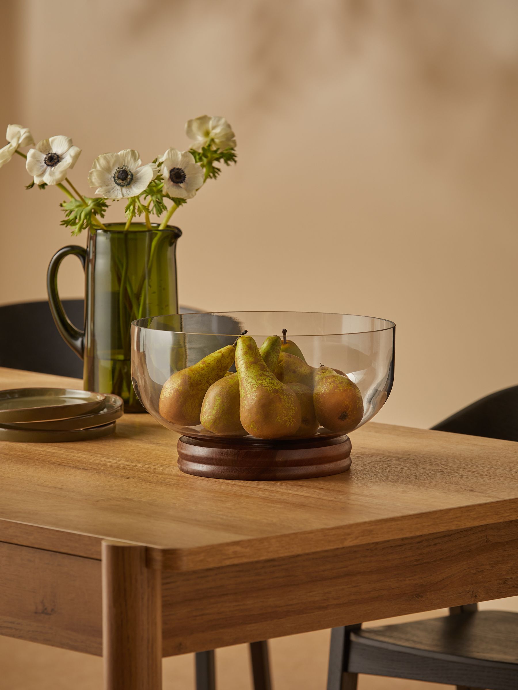Maleah Fruit Bowl in Smoke Grey - Image 3 of 6