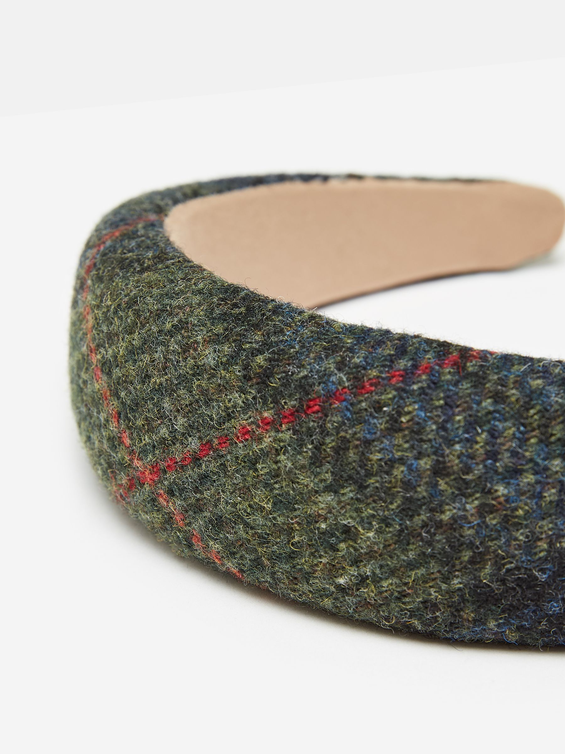 Tessie Blue/Green Tweed Headband - Image 6 of 7