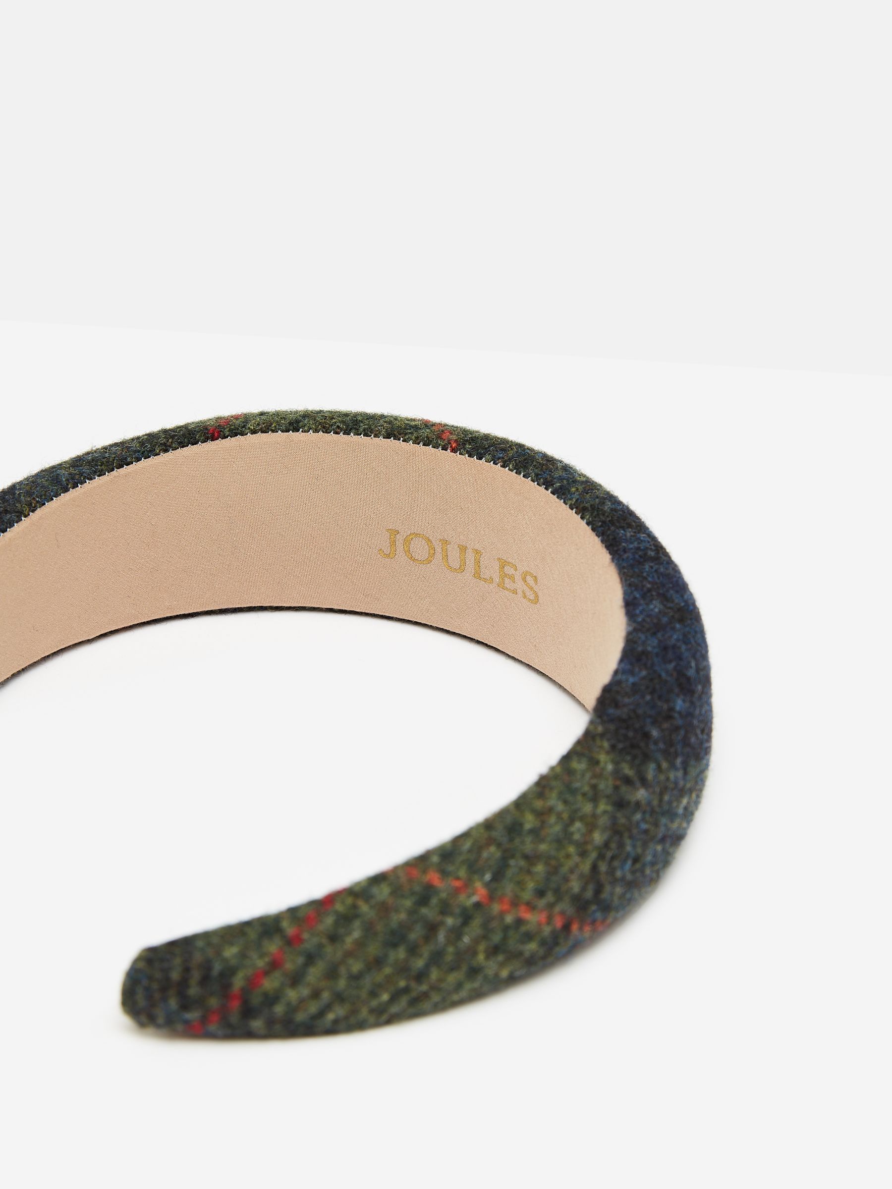Tessie Blue/Green Tweed Headband - Image 7 of 7