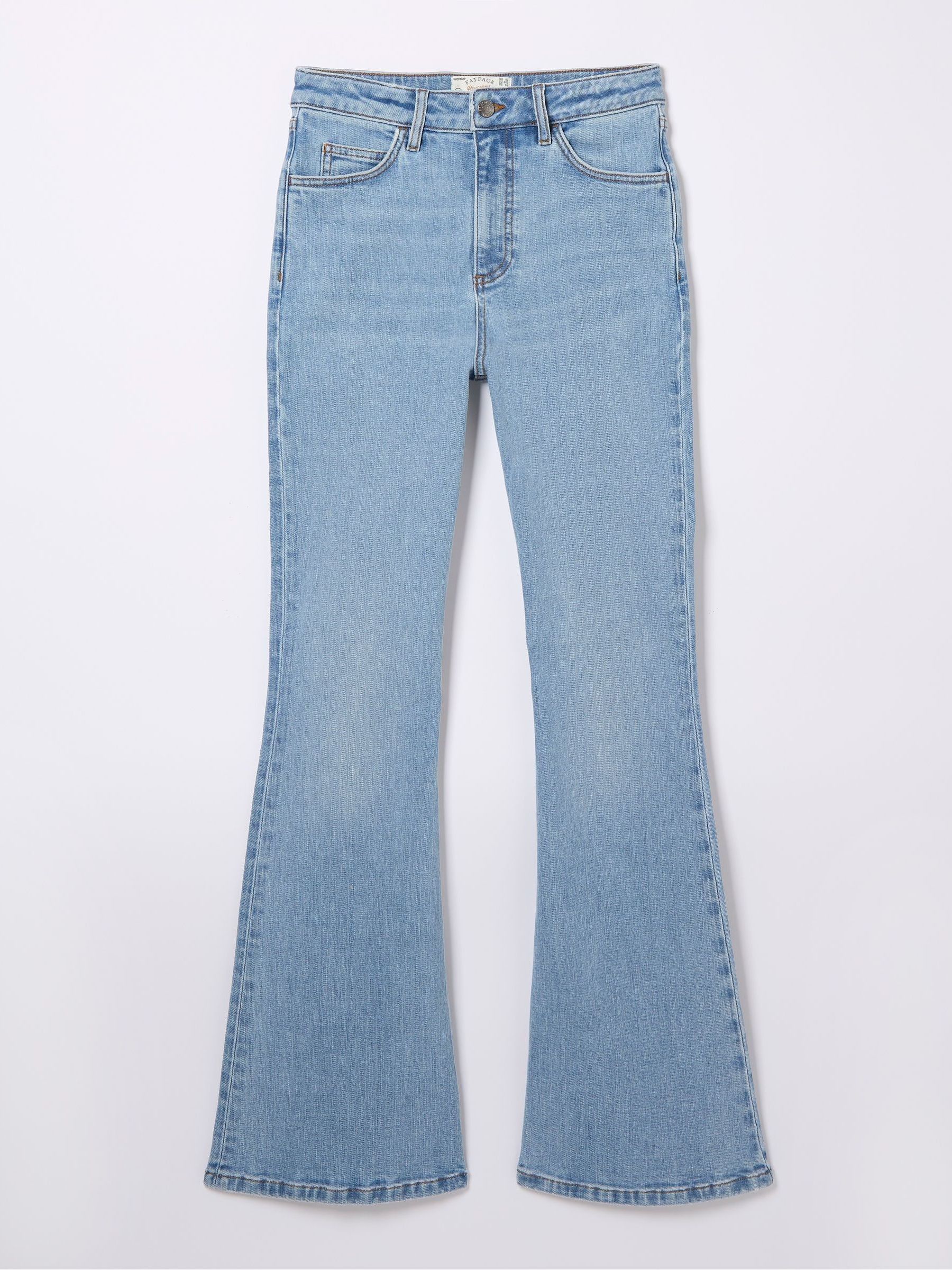 Farah Blue Flare Jeans - Image 4 of 4