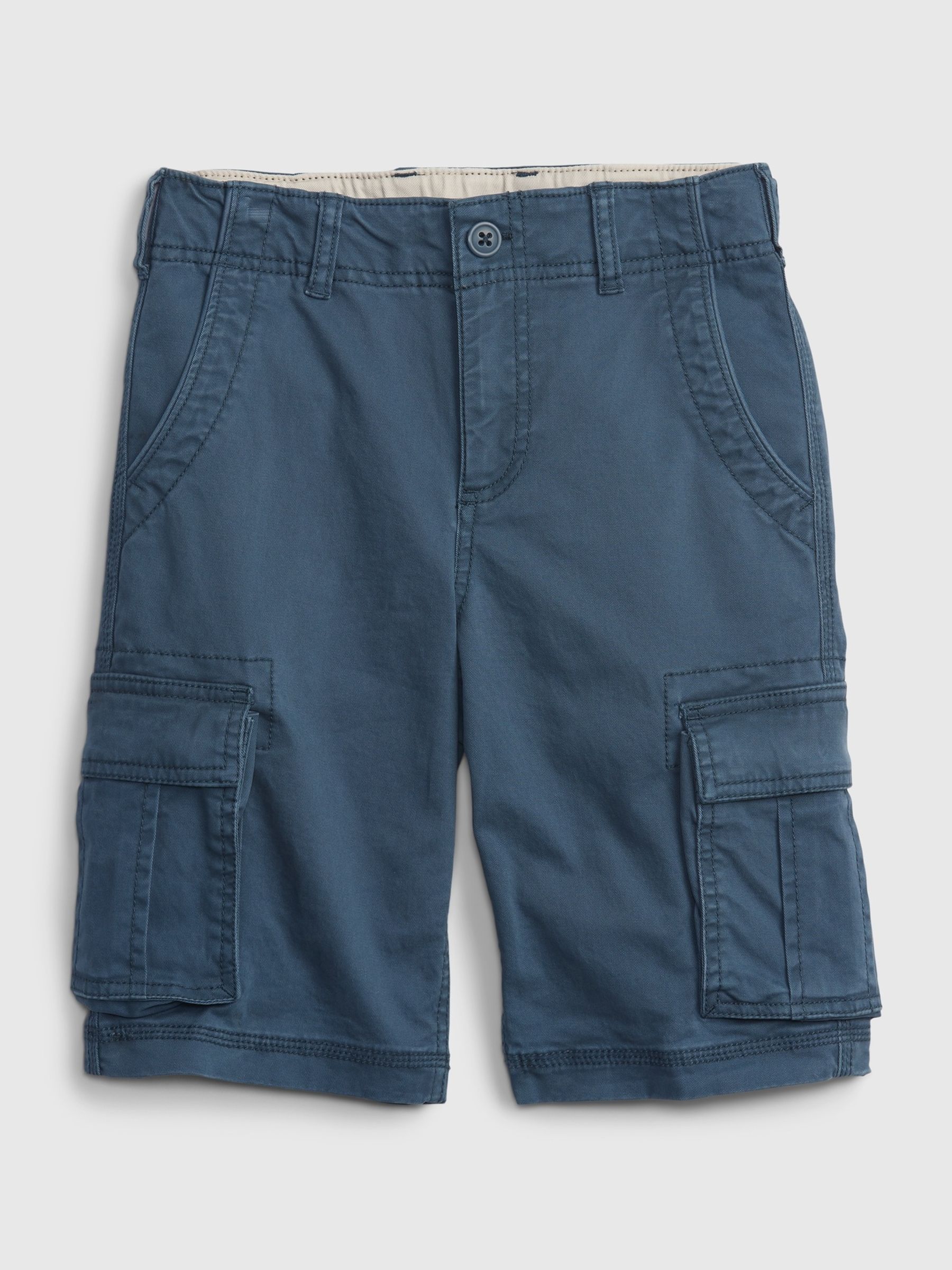 Blue Cargo Shorts (5-13yrs) - Image 1 of 1