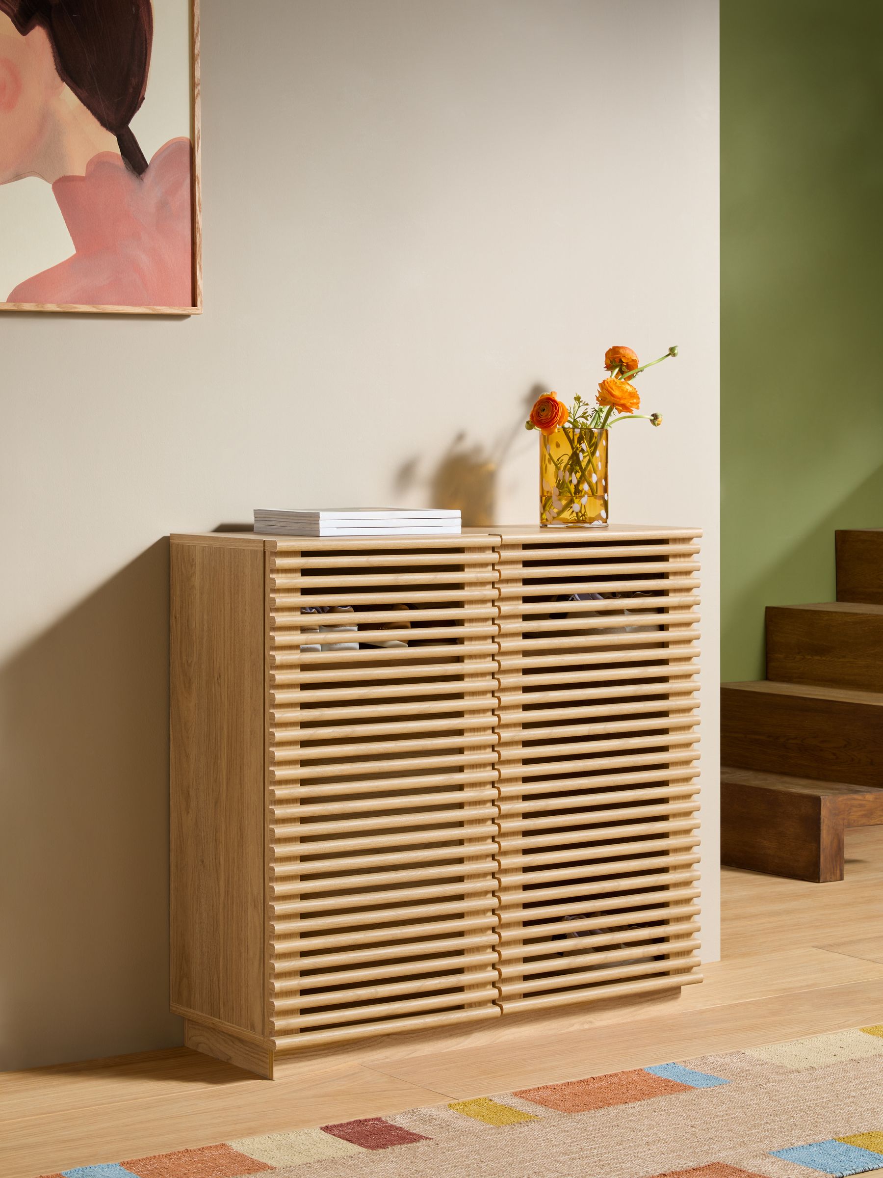 Tulma Shoe Storage in Oak - Image 1 of 6