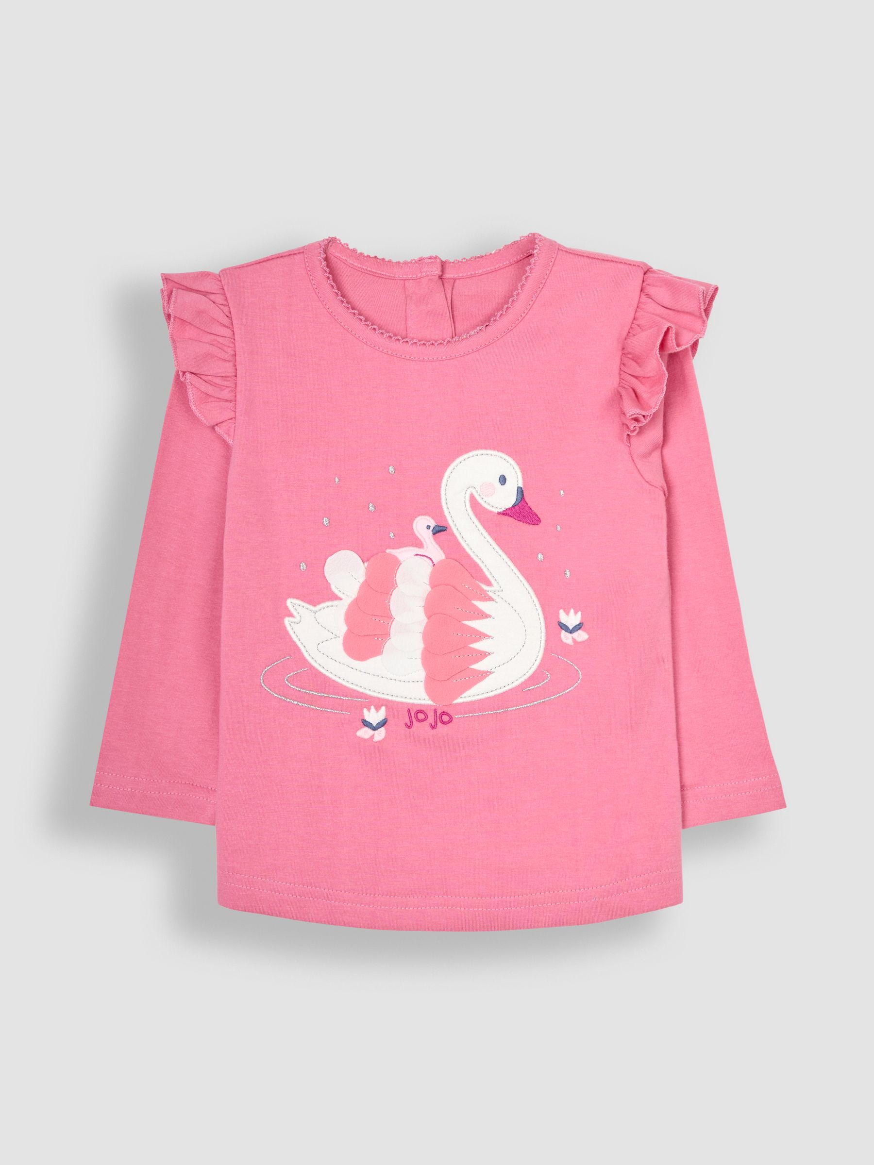 Rose Swan Applique Top - Image 1 of 3