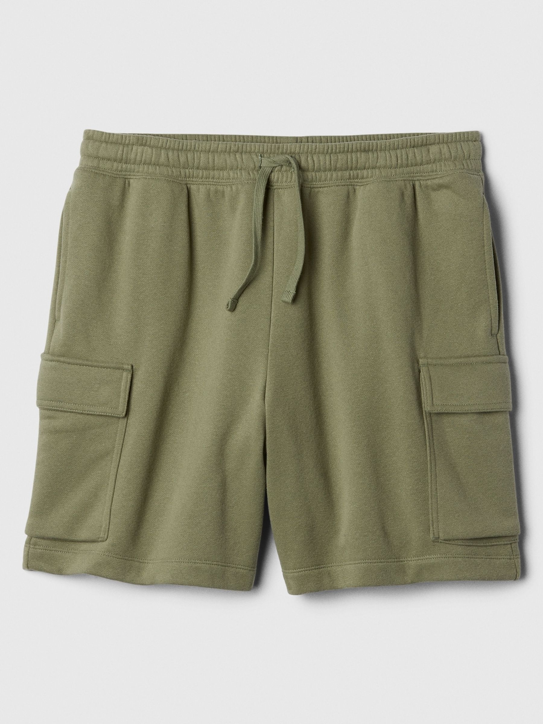 Green Sweat Cargo Shorts - Image 6 of 6