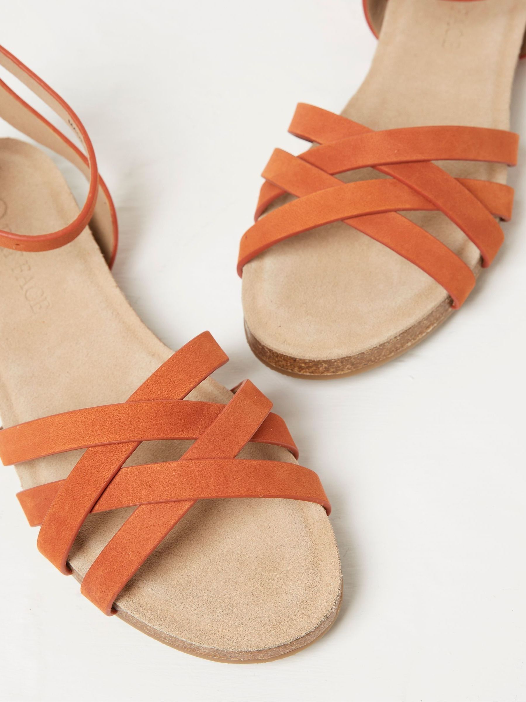 Beth Orange Sandals - Image 2 of 3
