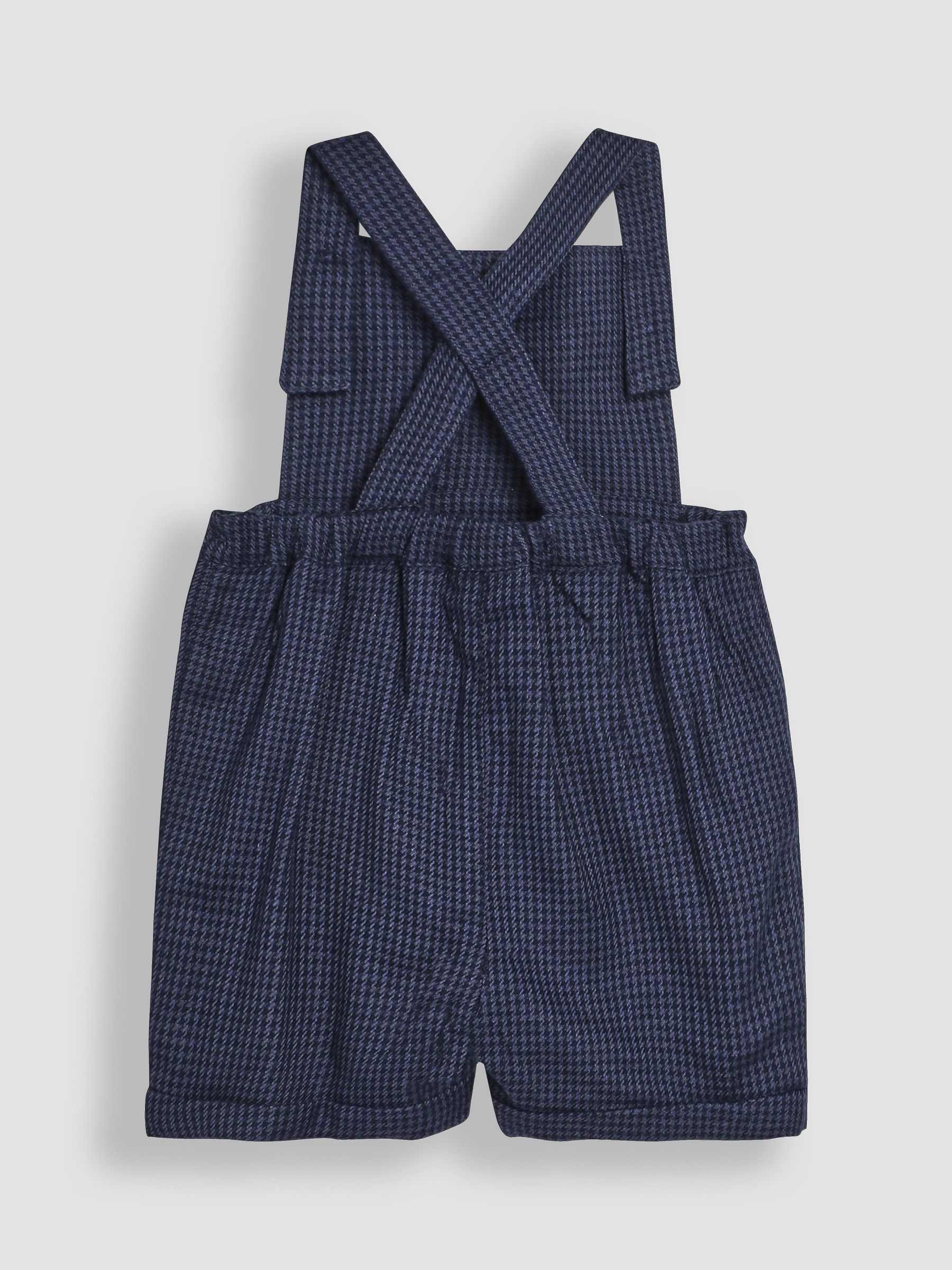 Navy Houndstooth Dungarees And Tops Set - Image 3 of 6