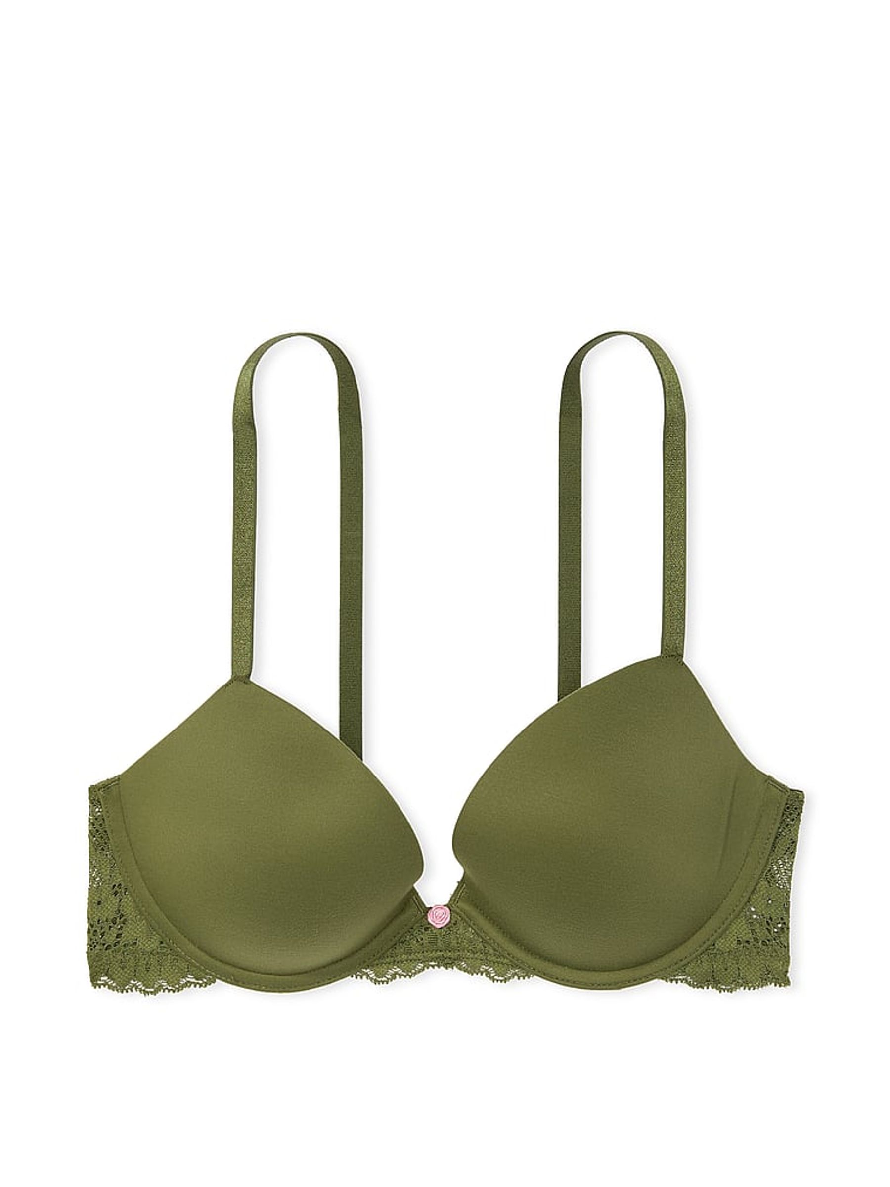Woodland Green Push Up Bra - Image 3 of 5