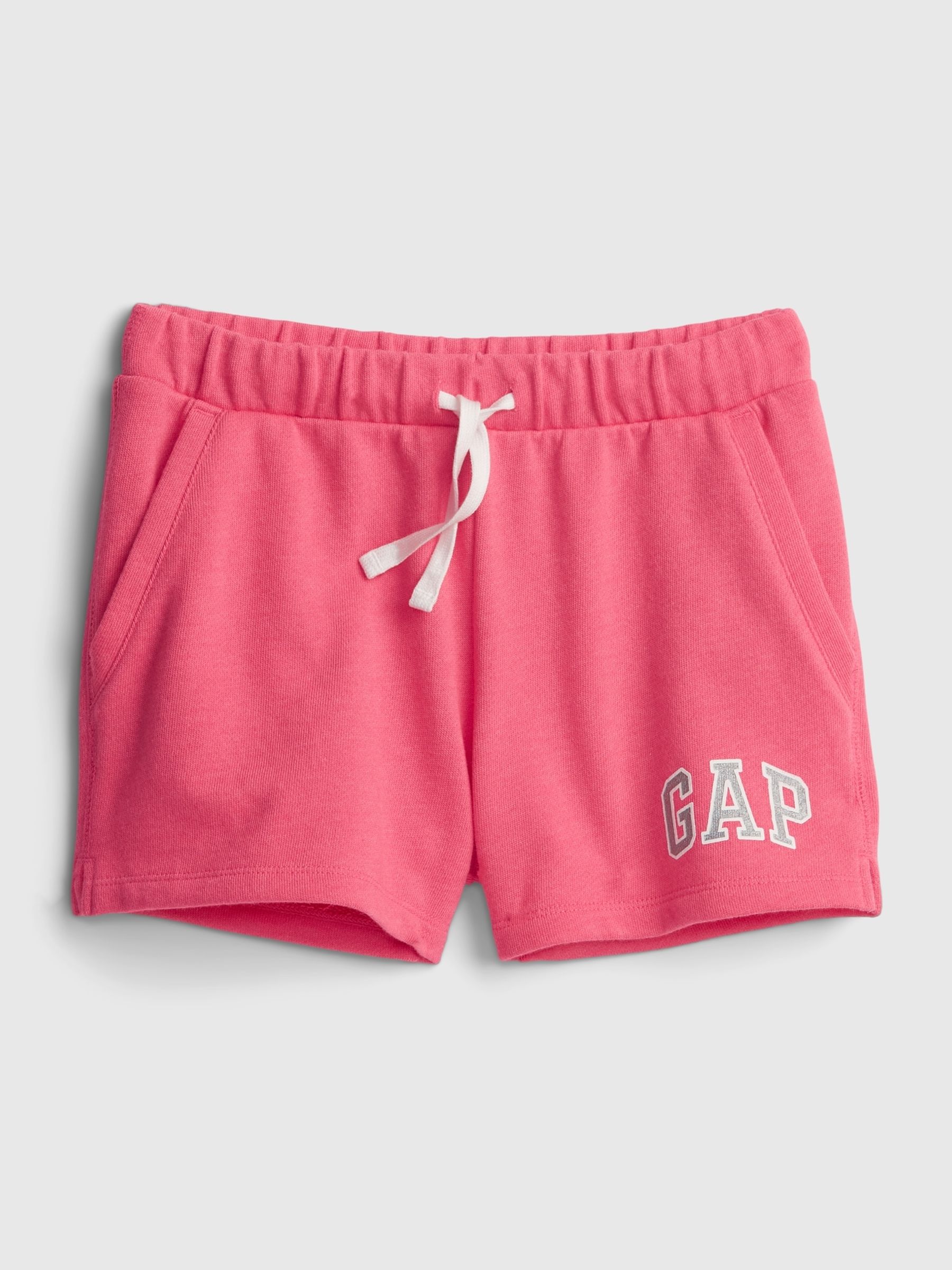 Pink Logo Pull On Shorts (4-13yrs) - Image 1 of 1