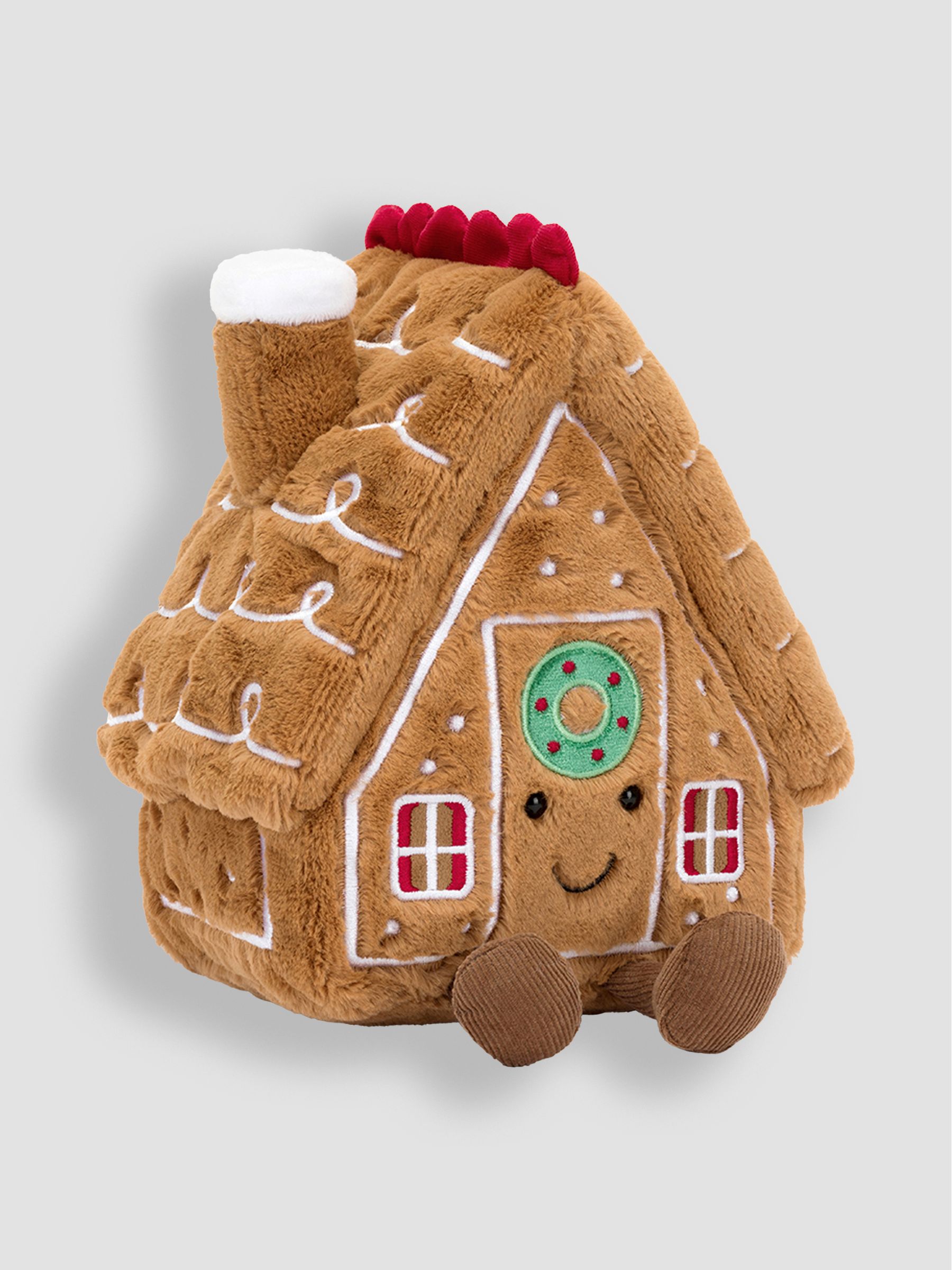 Jellycat Amuseable Gingerbread Christmas House - Image 2 of 4