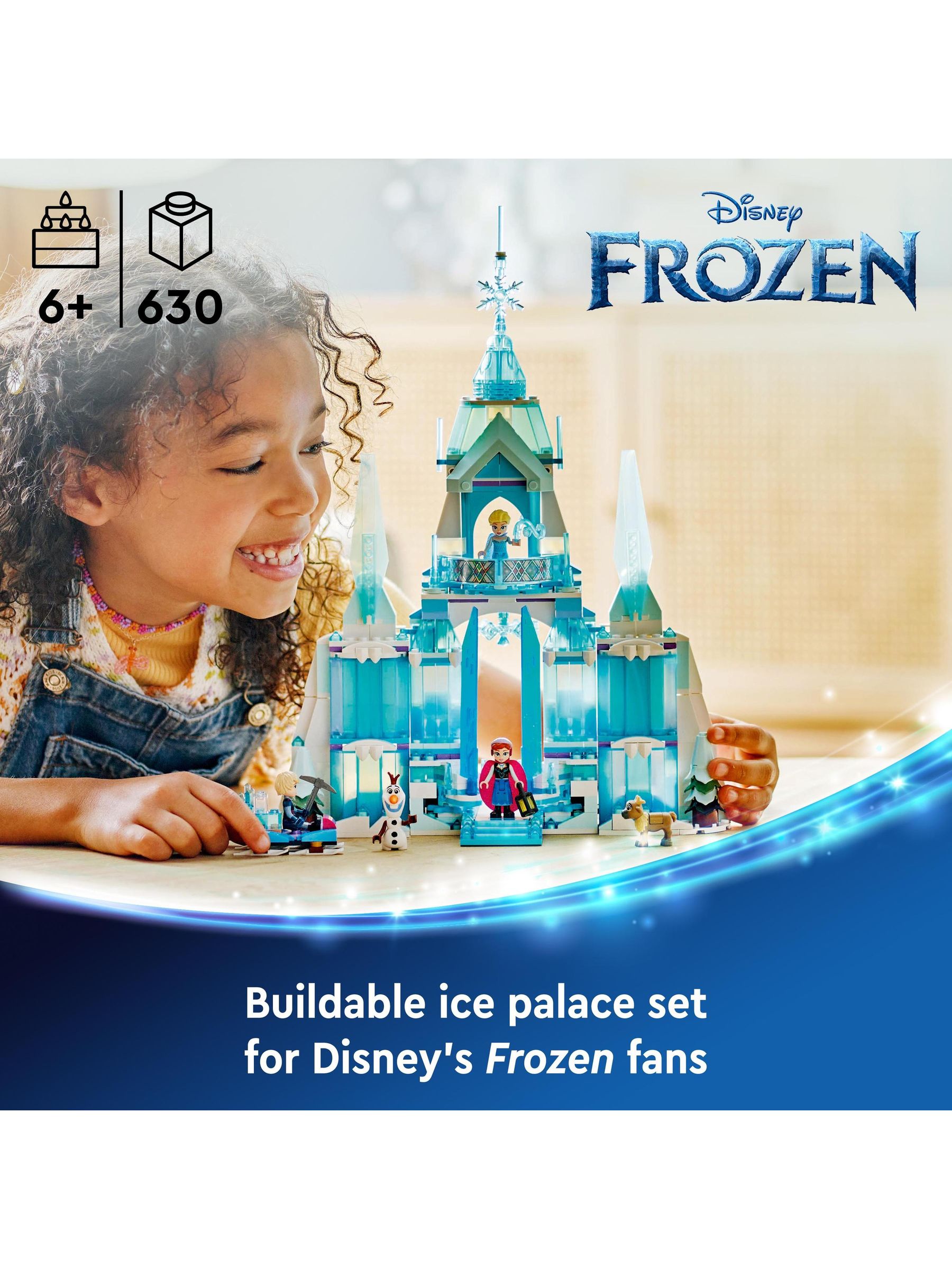 LEGO Disney Frozen Elsas Ice Palace Set - Image 3 of 8