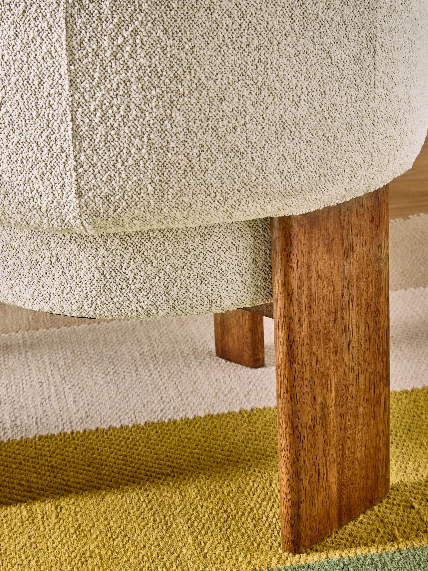 Calix Dining Chair in Natural Boucle - Image 5 of 5