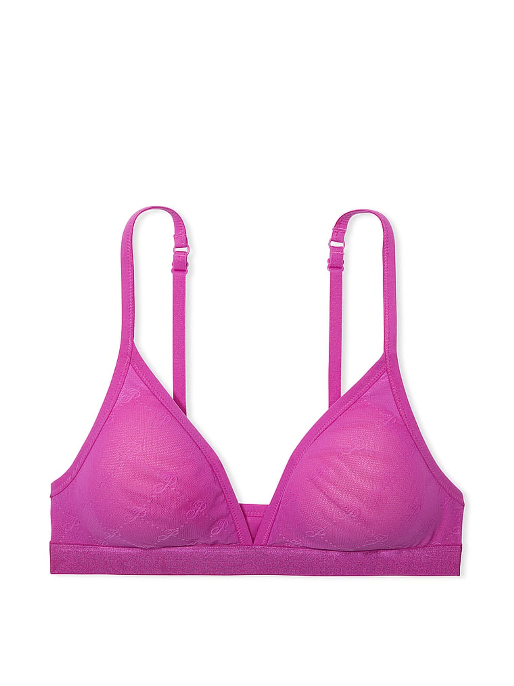 Berry Bliss Purple Triangle Bralette - Image 3 of 3