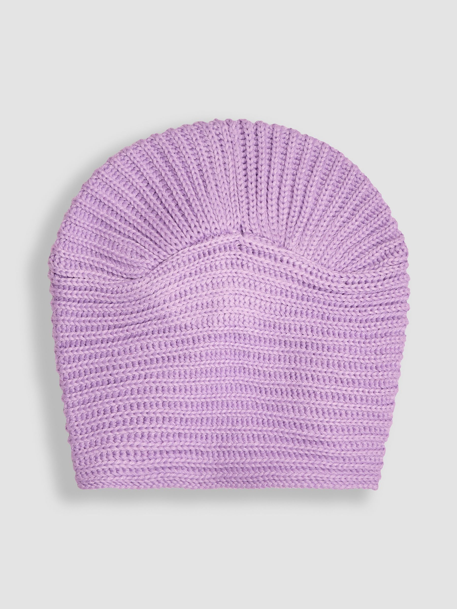 Lilac Knitted Turban - Image 2 of 3