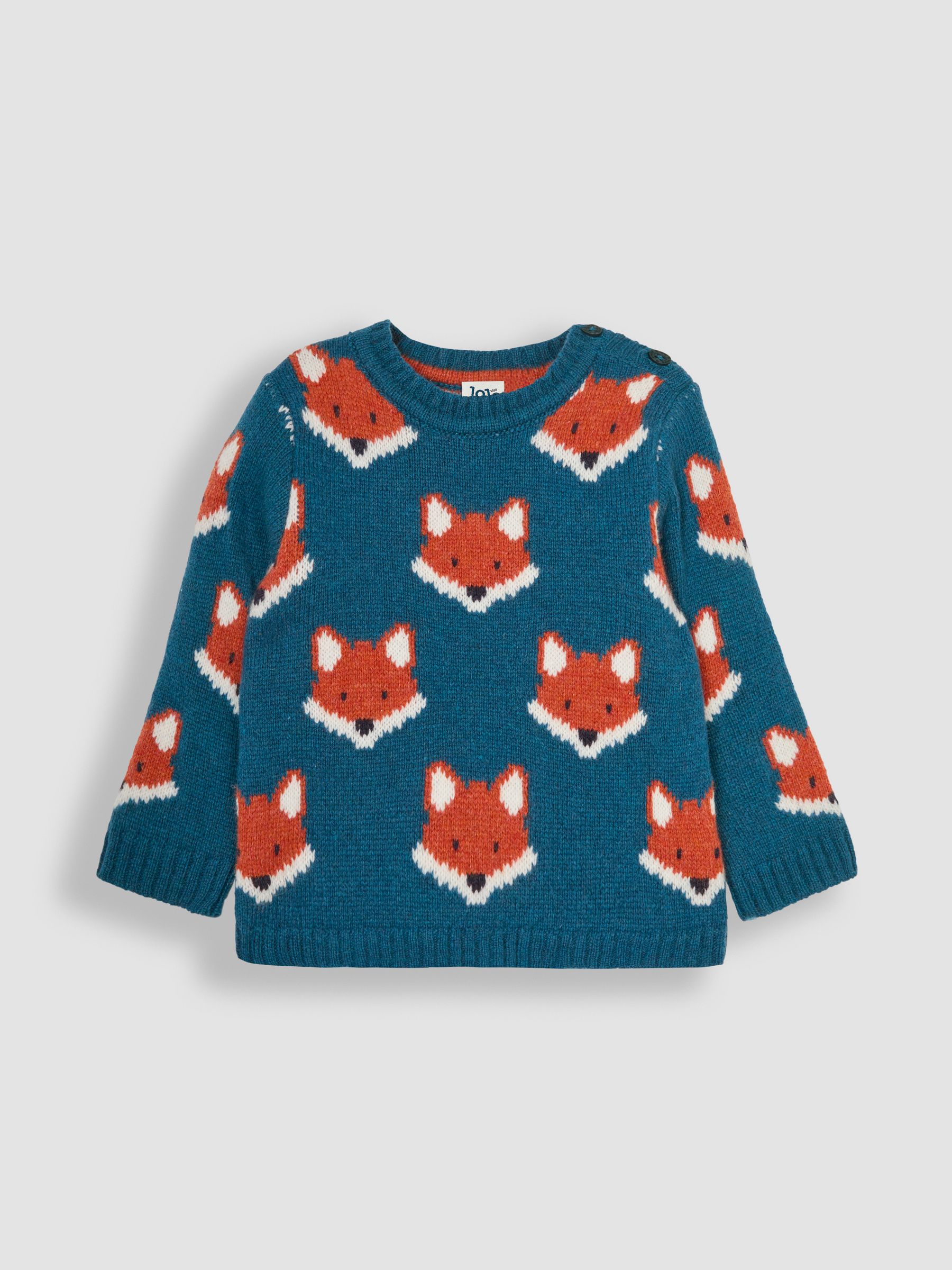 Teal Fox Jumper - Image 1 of 3